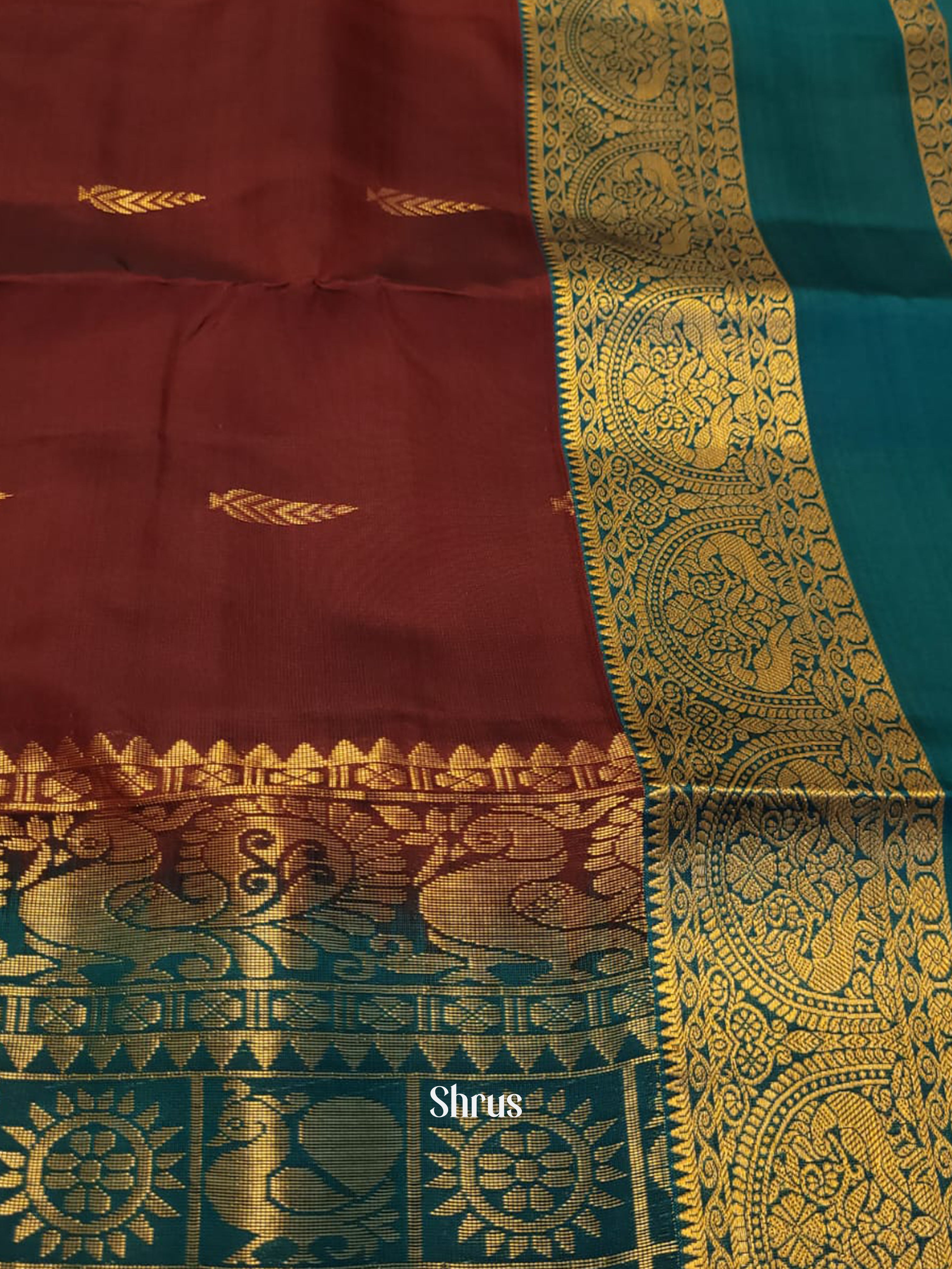 CHS06014 - Softsilk-halfpure Saree - Shop on ShrusEternity.com