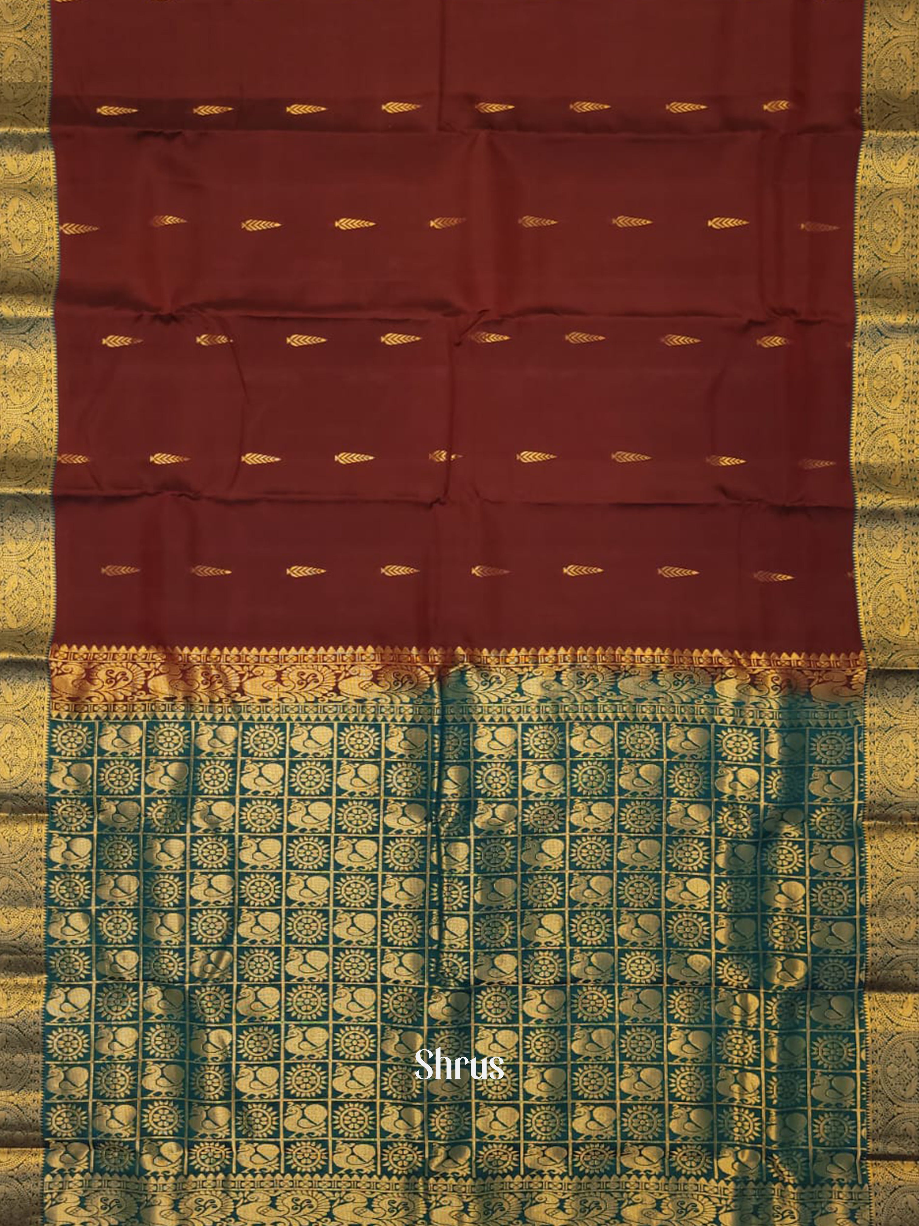 CHS06014 - Softsilk-halfpure Saree - Shop on ShrusEternity.com