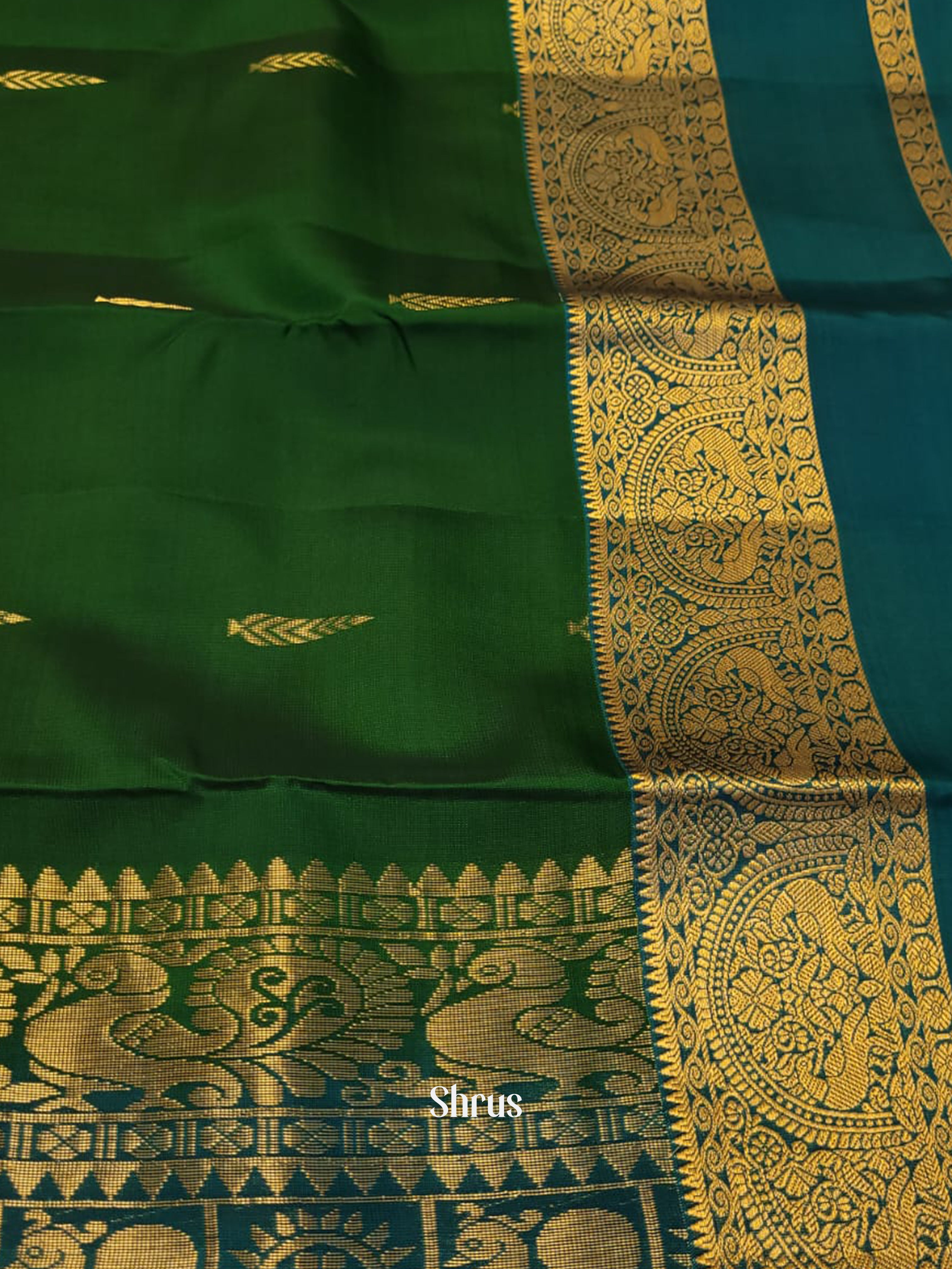 CHS06017 - Softsilk-halfpure Saree - Shop on ShrusEternity.com