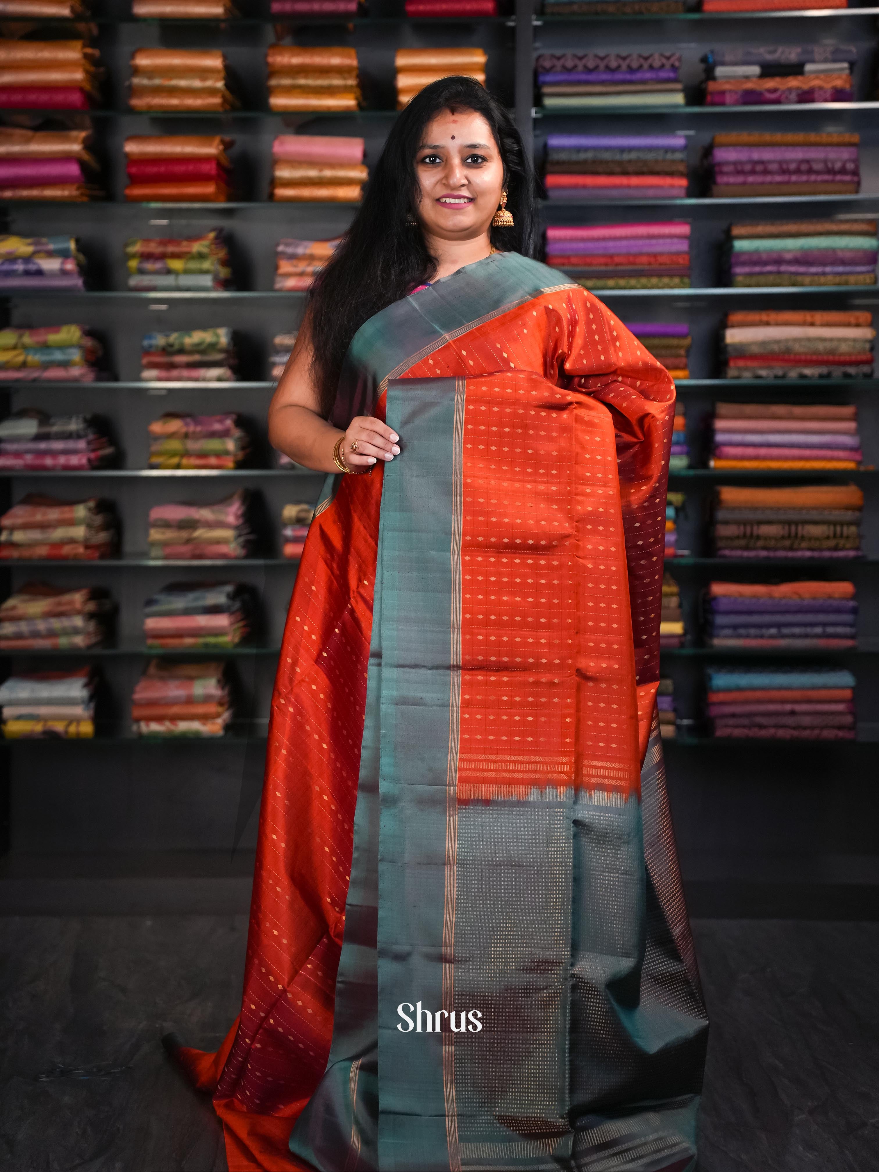 CHS06059 - Soft Silk Saree - Shop on ShrusEternity.com