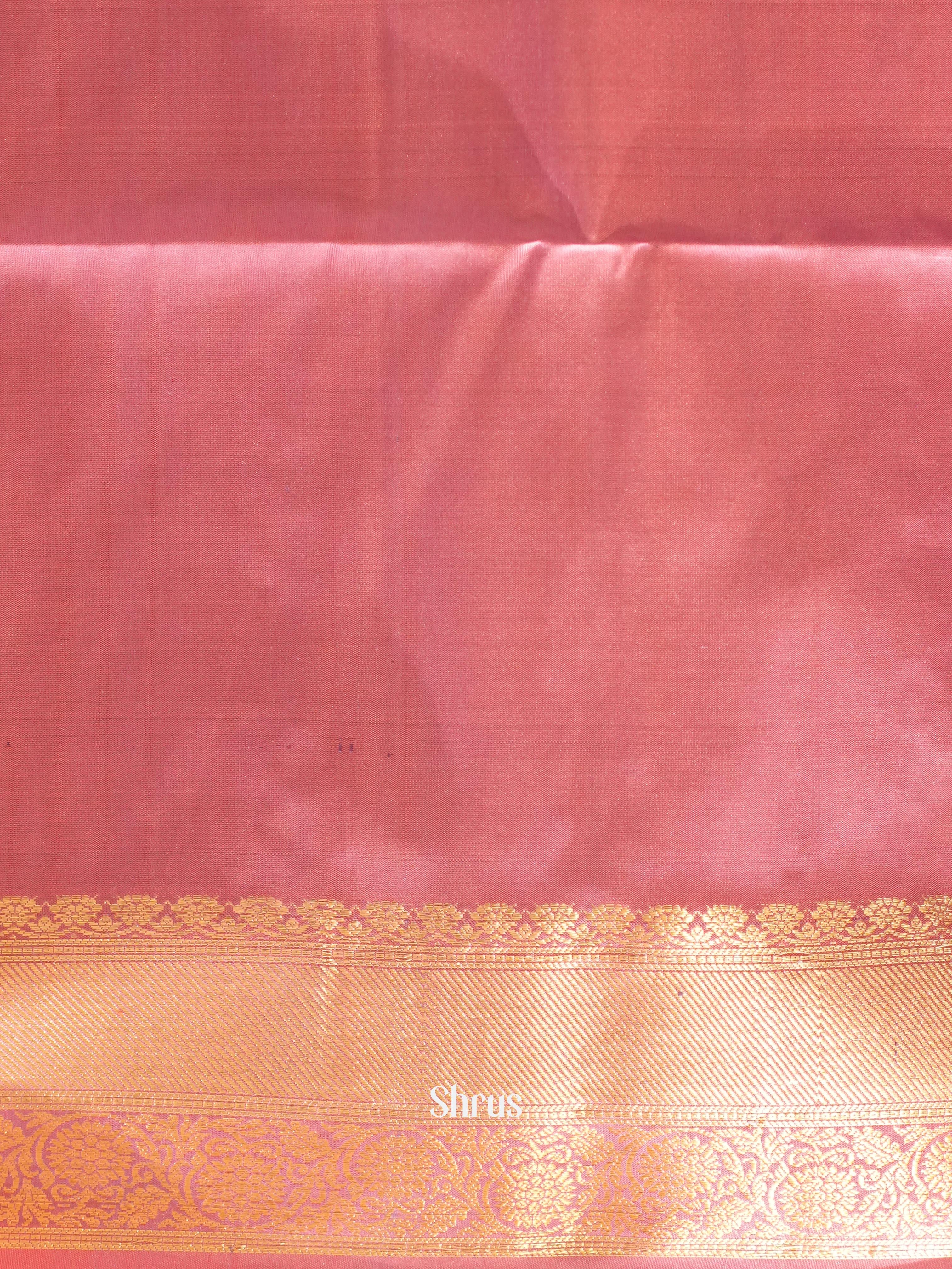 Lavender & Pink- Kanchi Border Soft Silk Saree - Shop on ShrusEternity.com