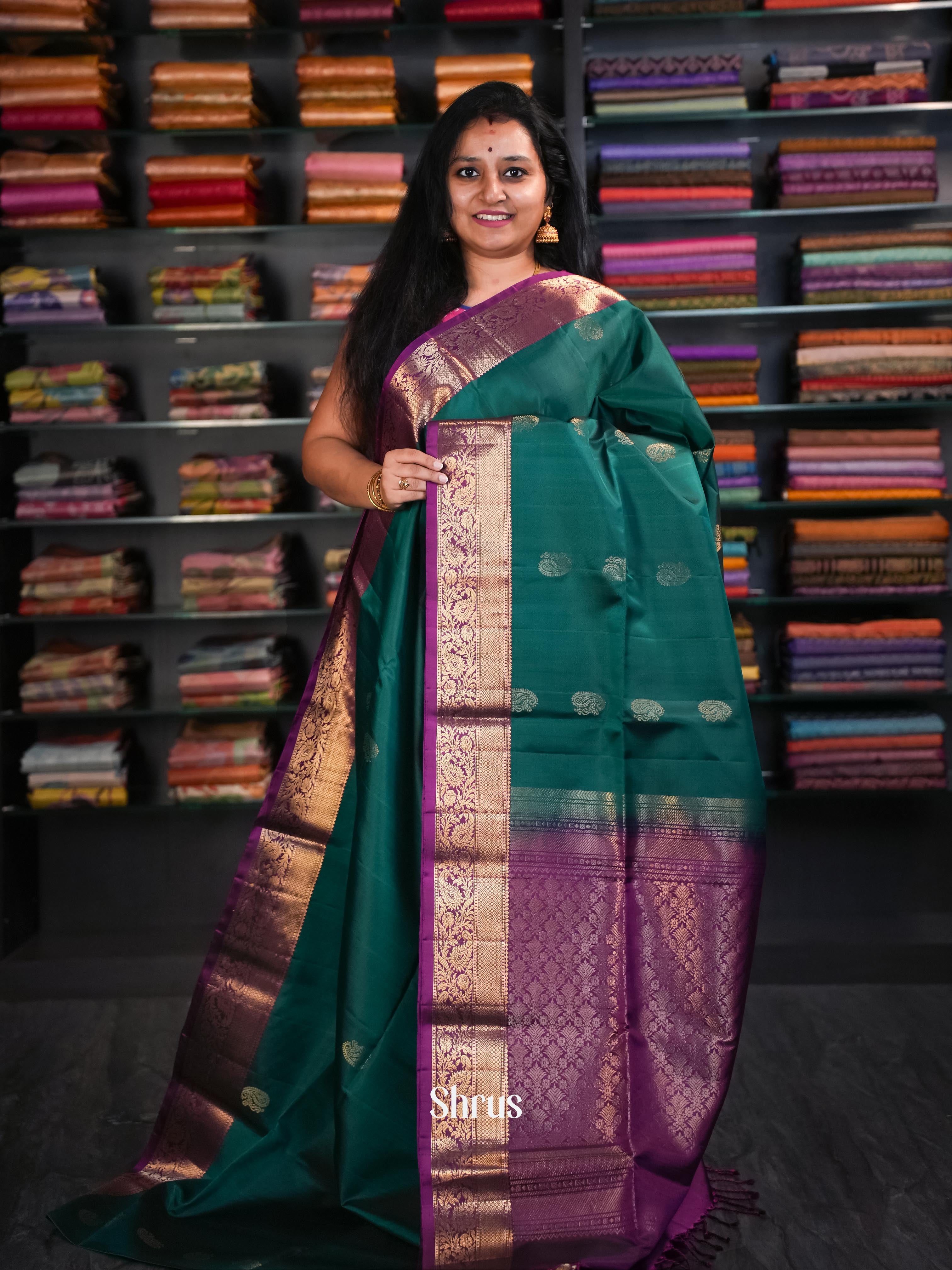 CHS06083 - Soft Silk Saree - Shop on ShrusEternity.com
