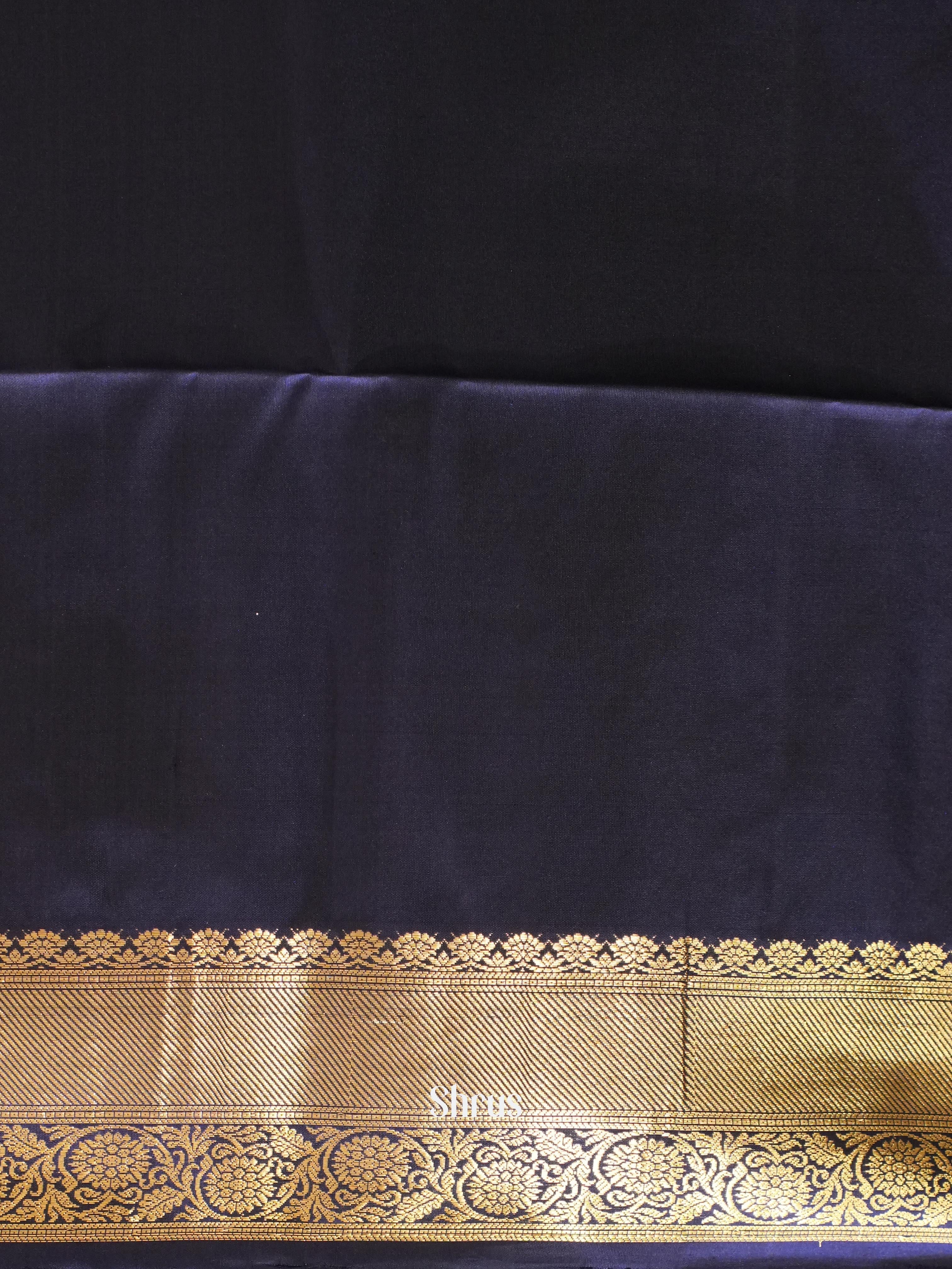 CHS06109 - Kanchi Border Soft Silk Saree - Shop on ShrusEternity.com
