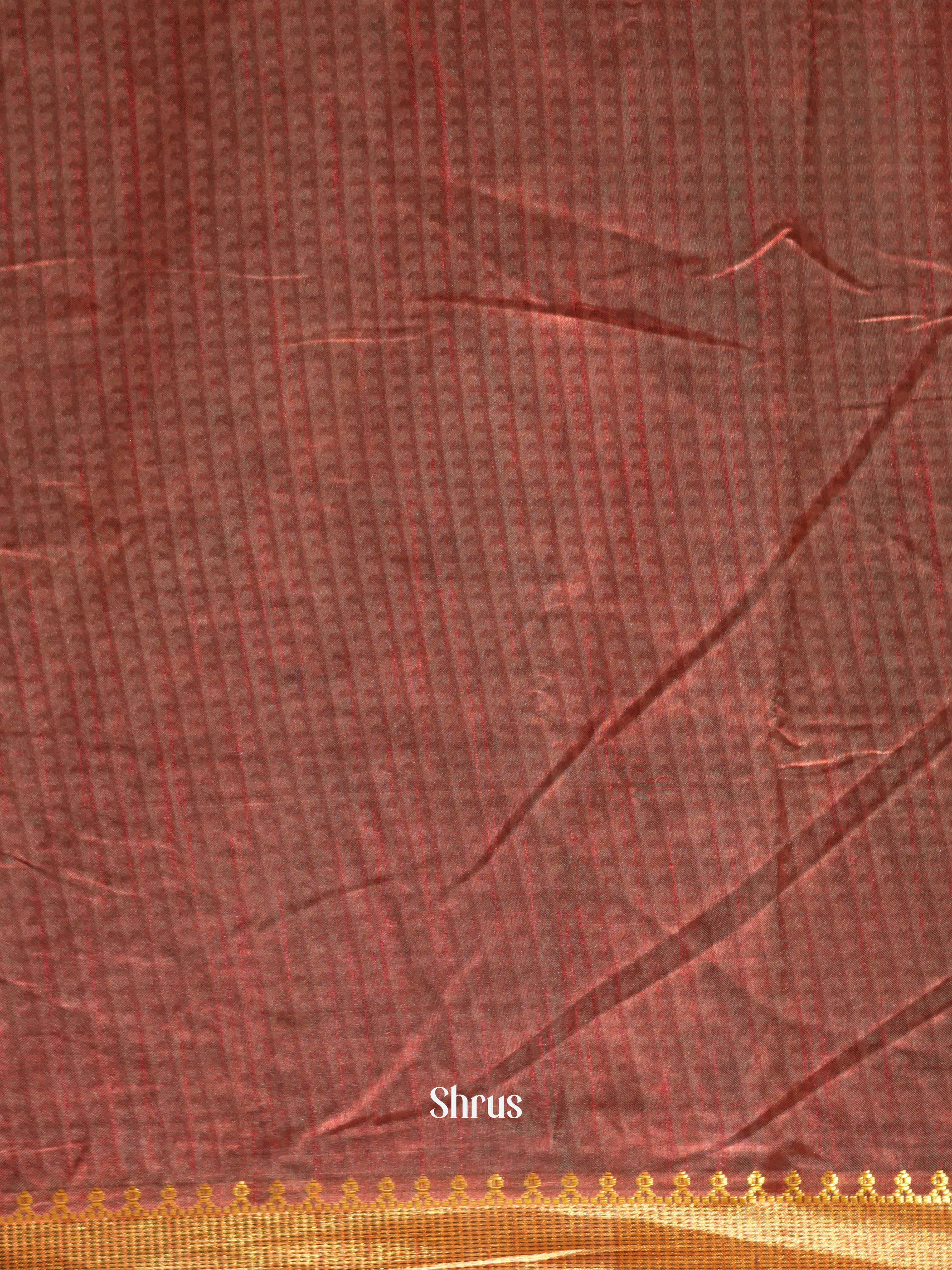 Green & Maroon - Semi patola Saree - Shop on ShrusEternity.com