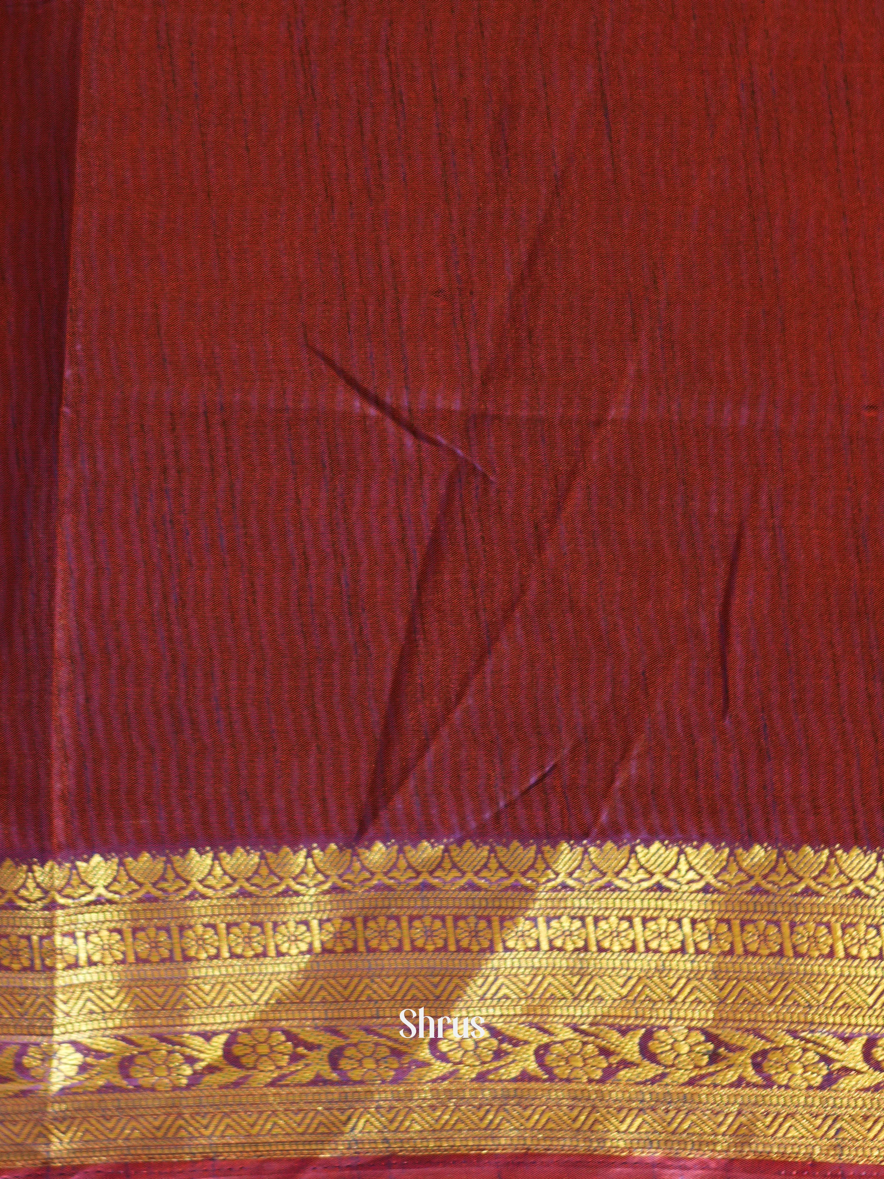 Pink & Maroon - Semi patola Saree - Shop on ShrusEternity.com