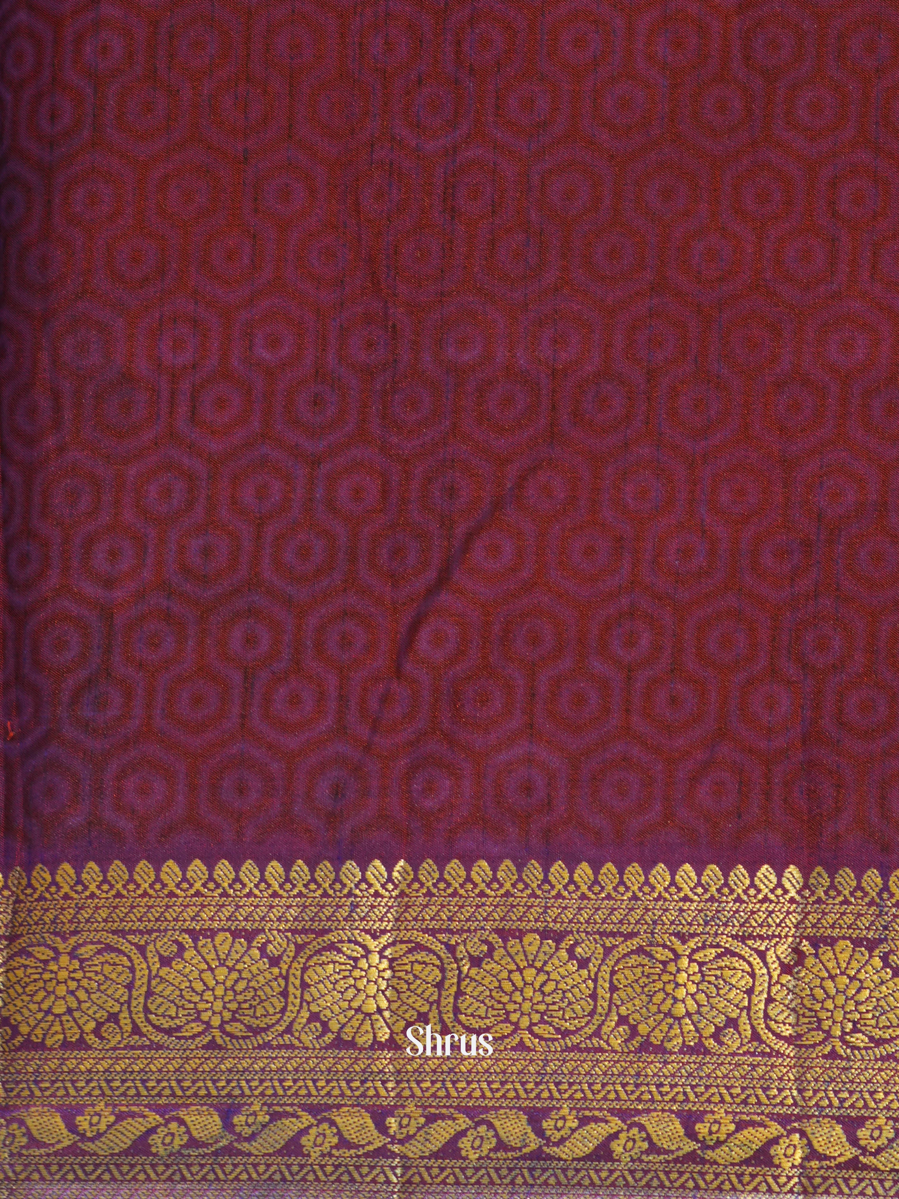 Pink & Purple - Semi patola Saree - Shop on ShrusEternity.com