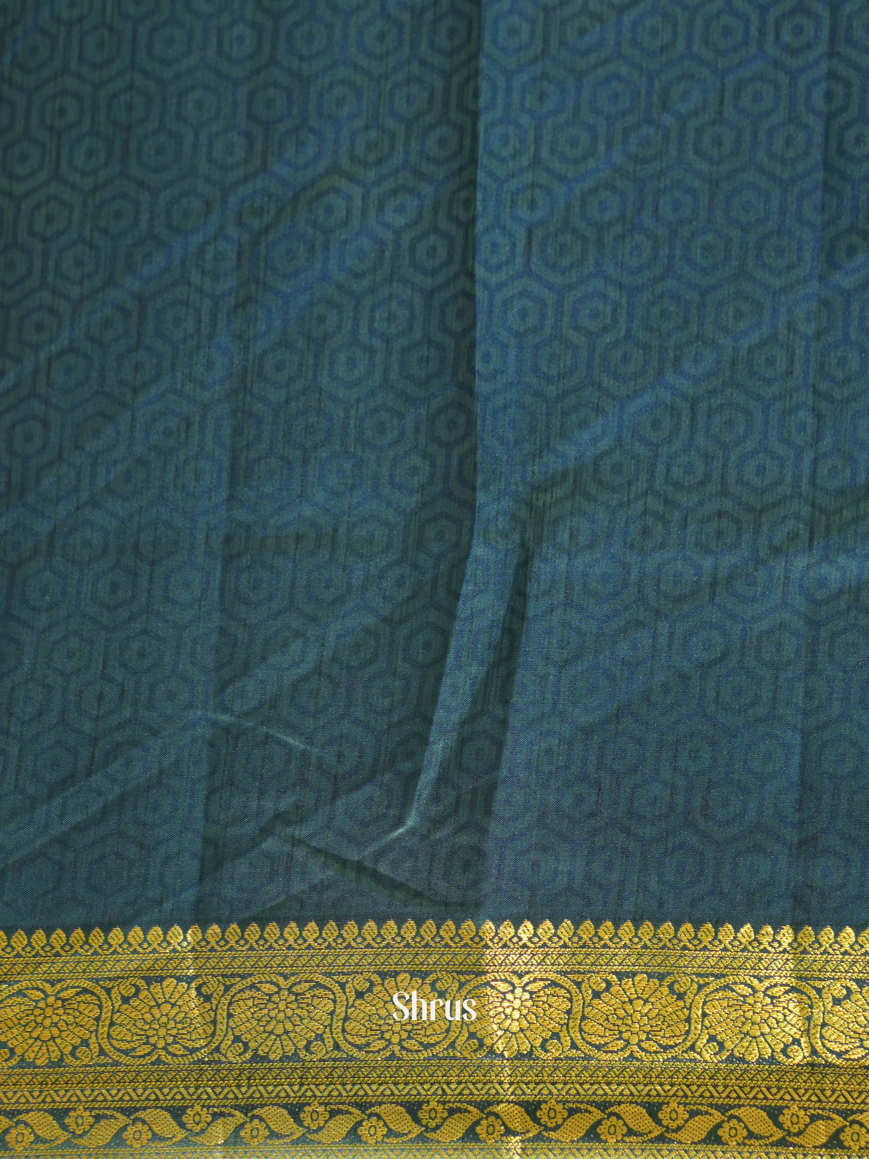Purple & Blue - Semi patola Saree - Shop on ShrusEternity.com