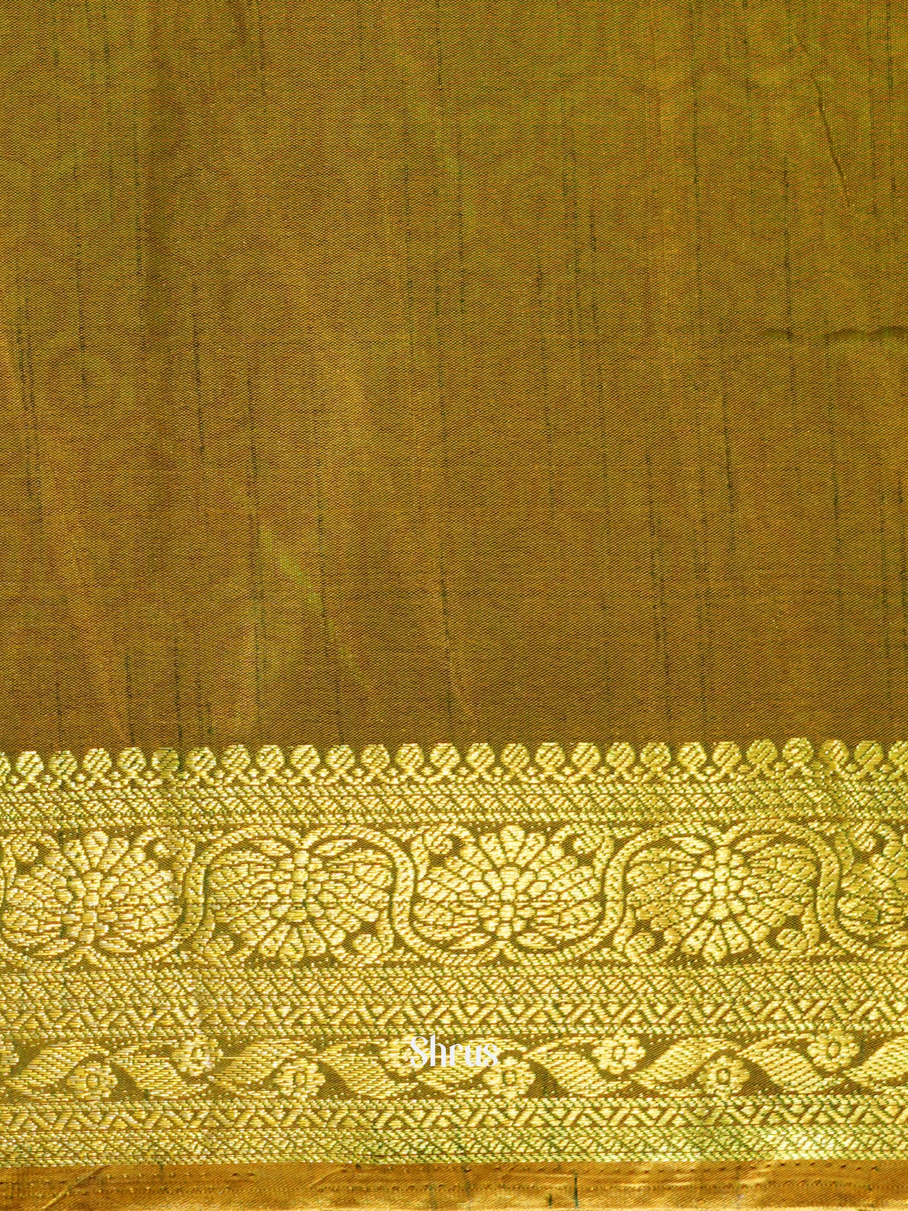 Pink & Green- Semi patola Saree - Shop on ShrusEternity.com