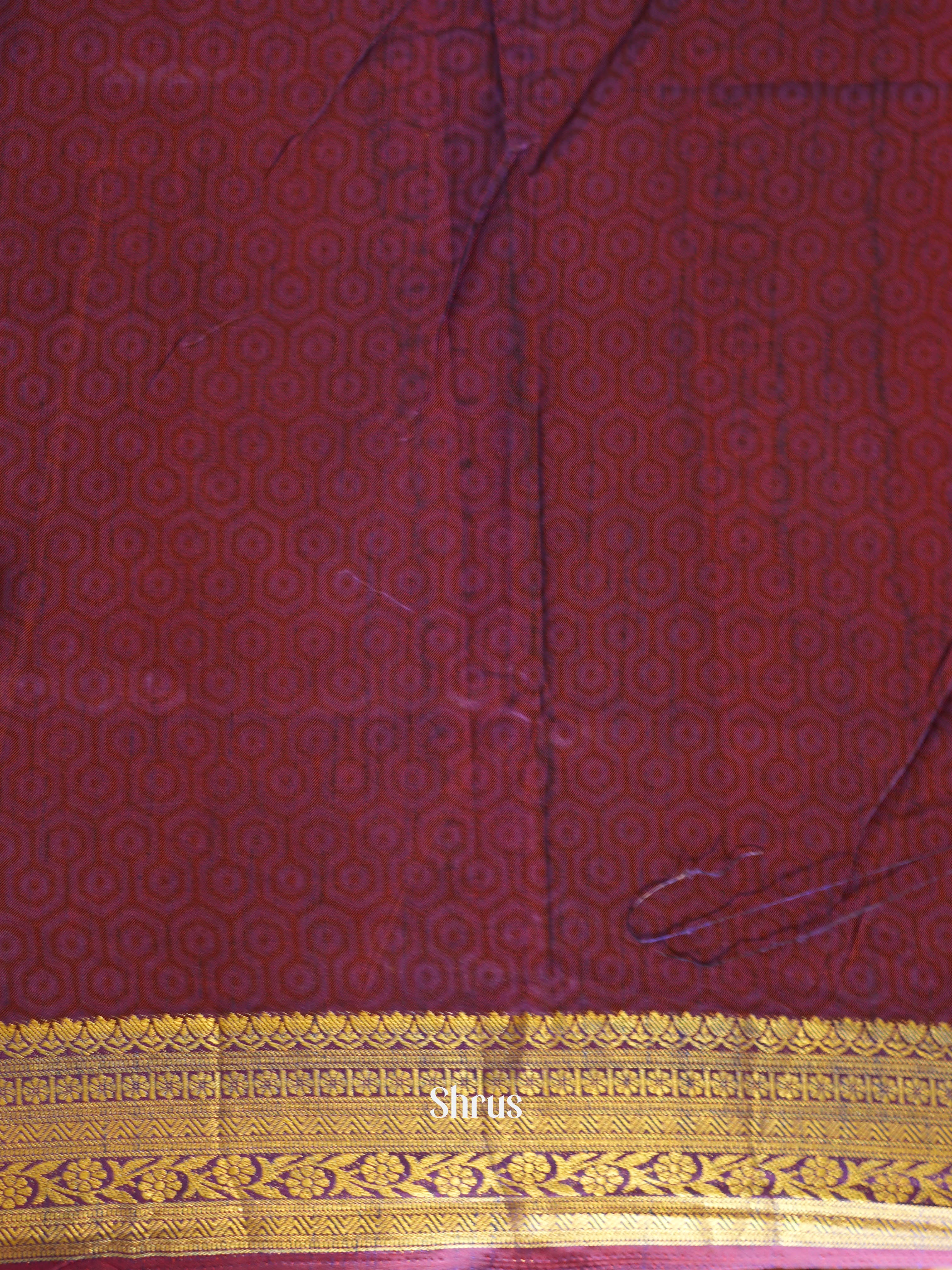 Pink & Purple - Semi patola Saree - Shop on ShrusEternity.com