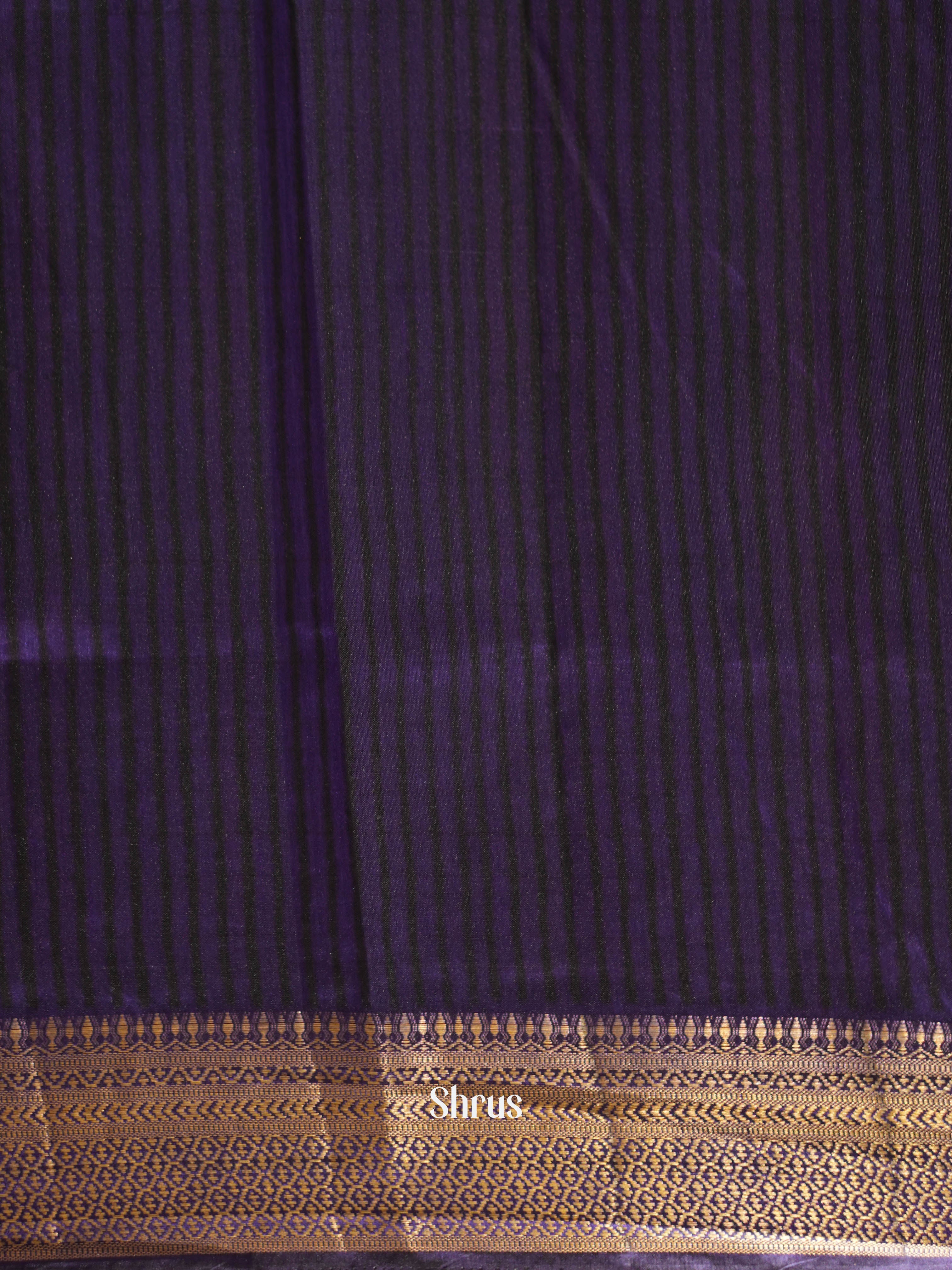 Green & Purple - Semi patola Saree - Shop on ShrusEternity.com