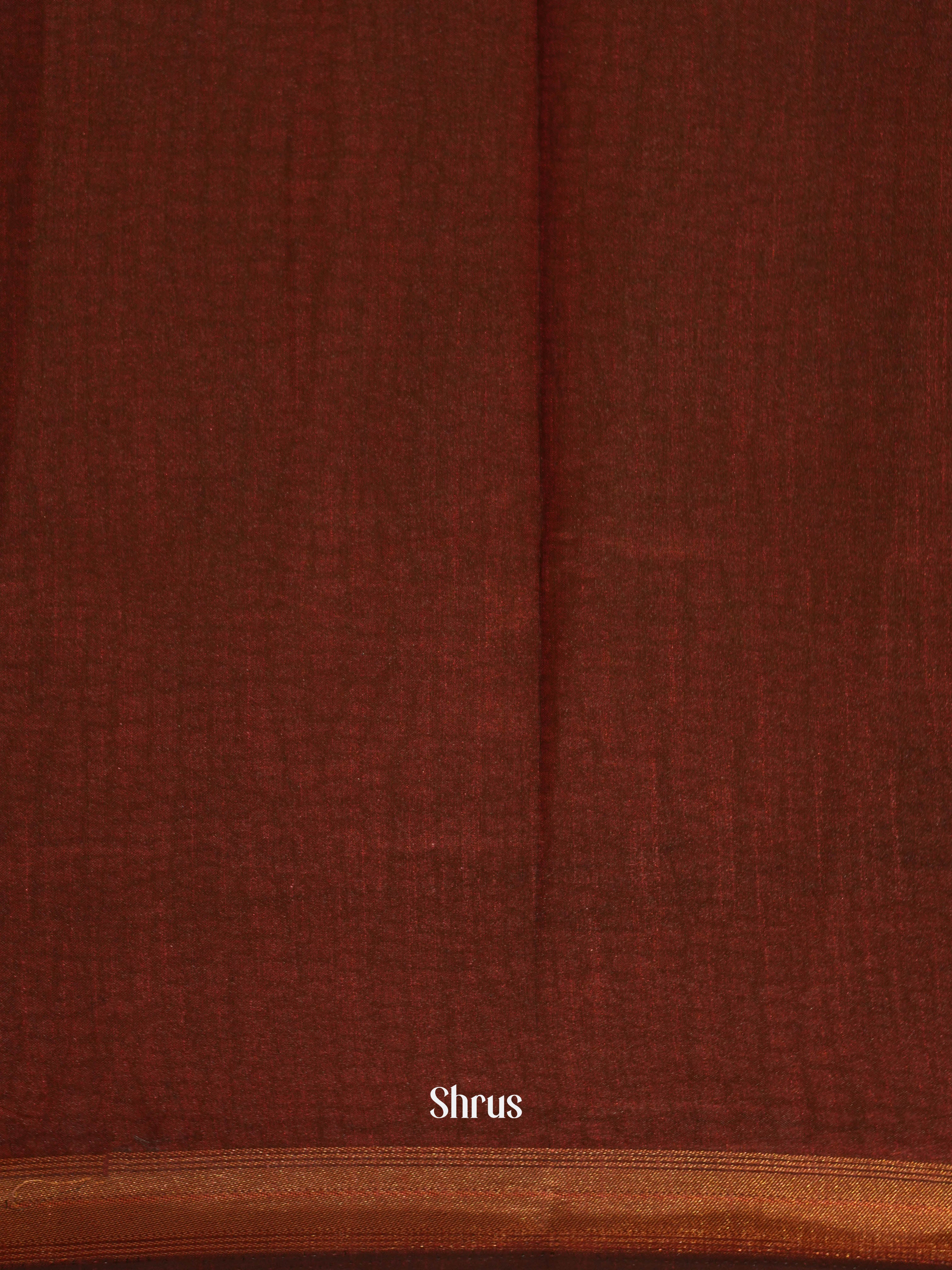 Black & Maroon - Semi patola Saree - Shop on ShrusEternity.com