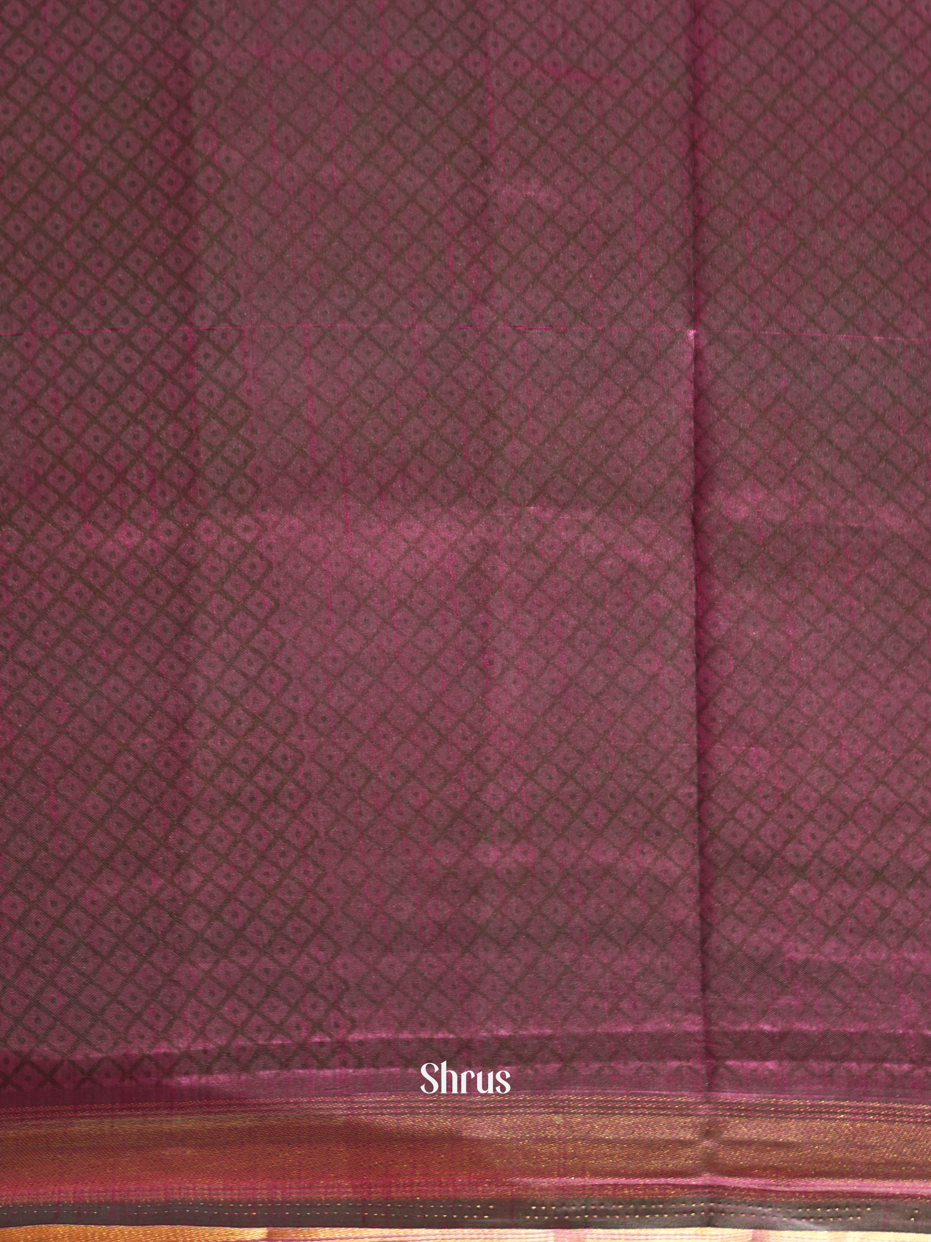 Green & Purple - Semi patola Saree - Shop on ShrusEternity.com