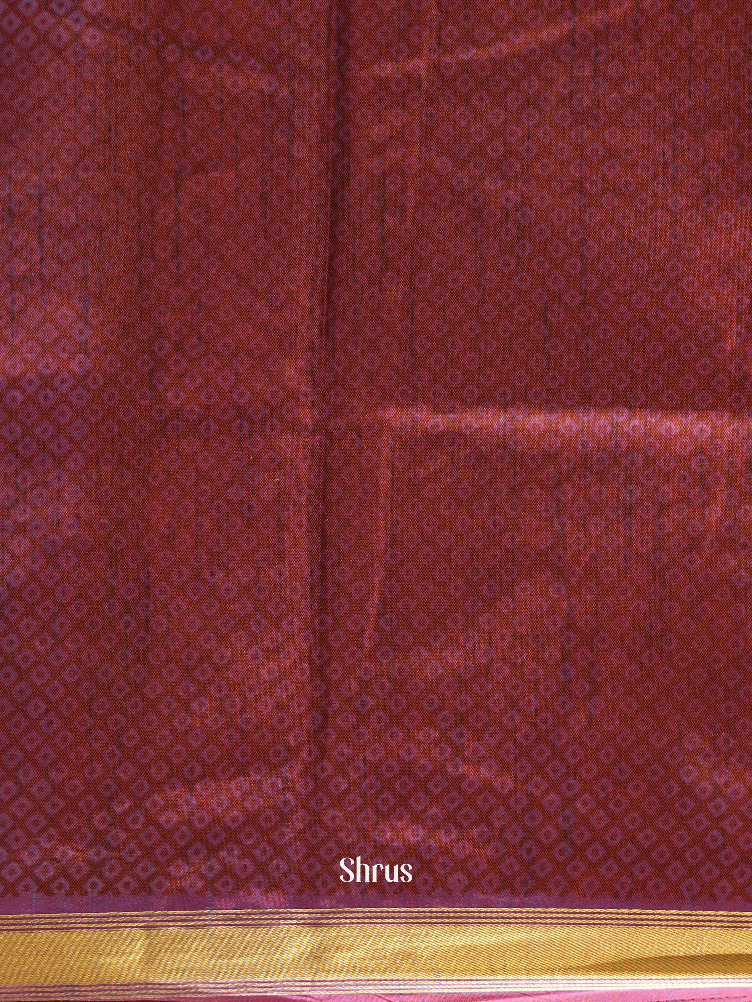 Pink & Purple - Semi patola Saree - Shop on ShrusEternity.com