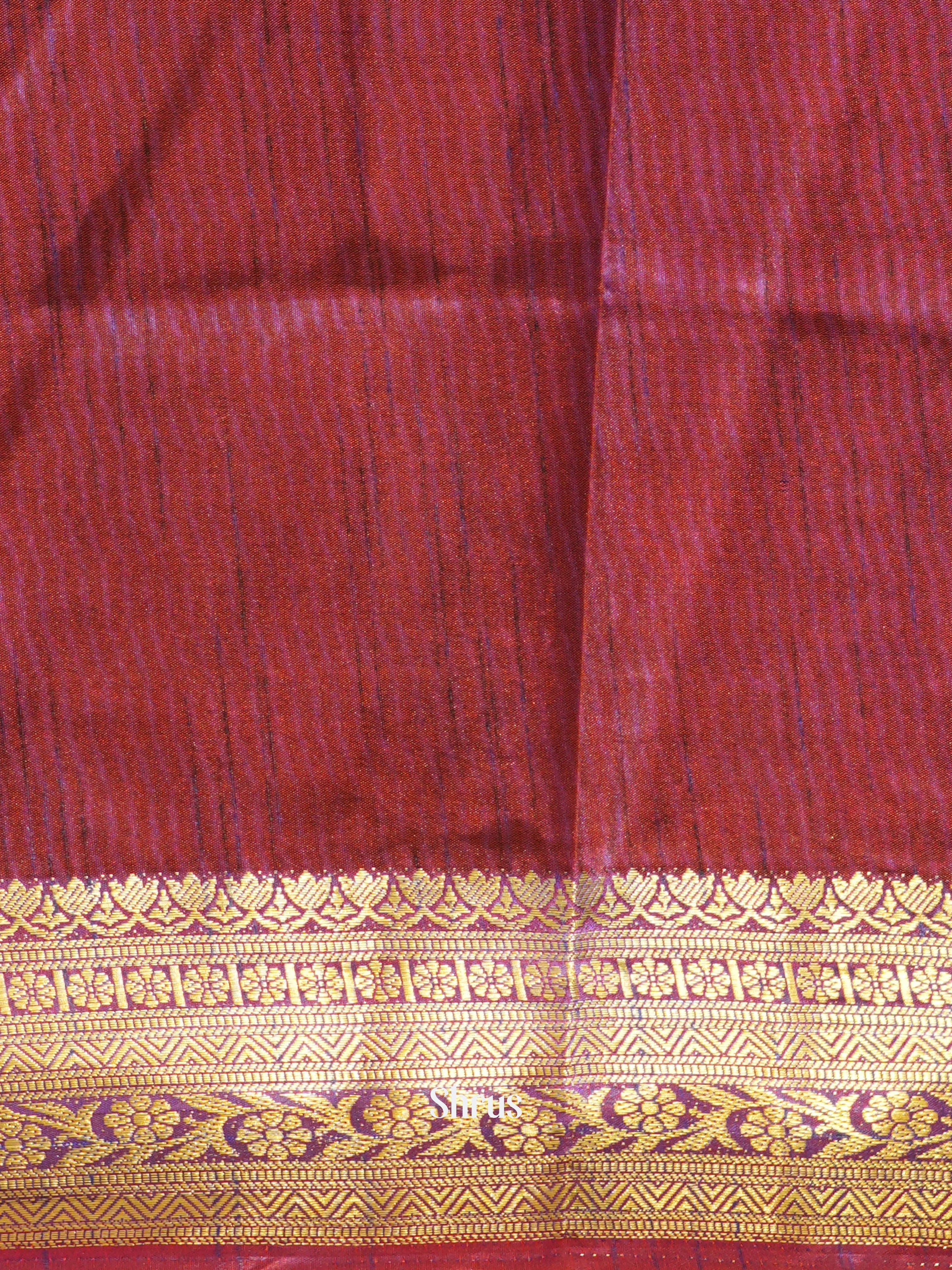Pink & Purple - Semi patola Saree - Shop on ShrusEternity.com
