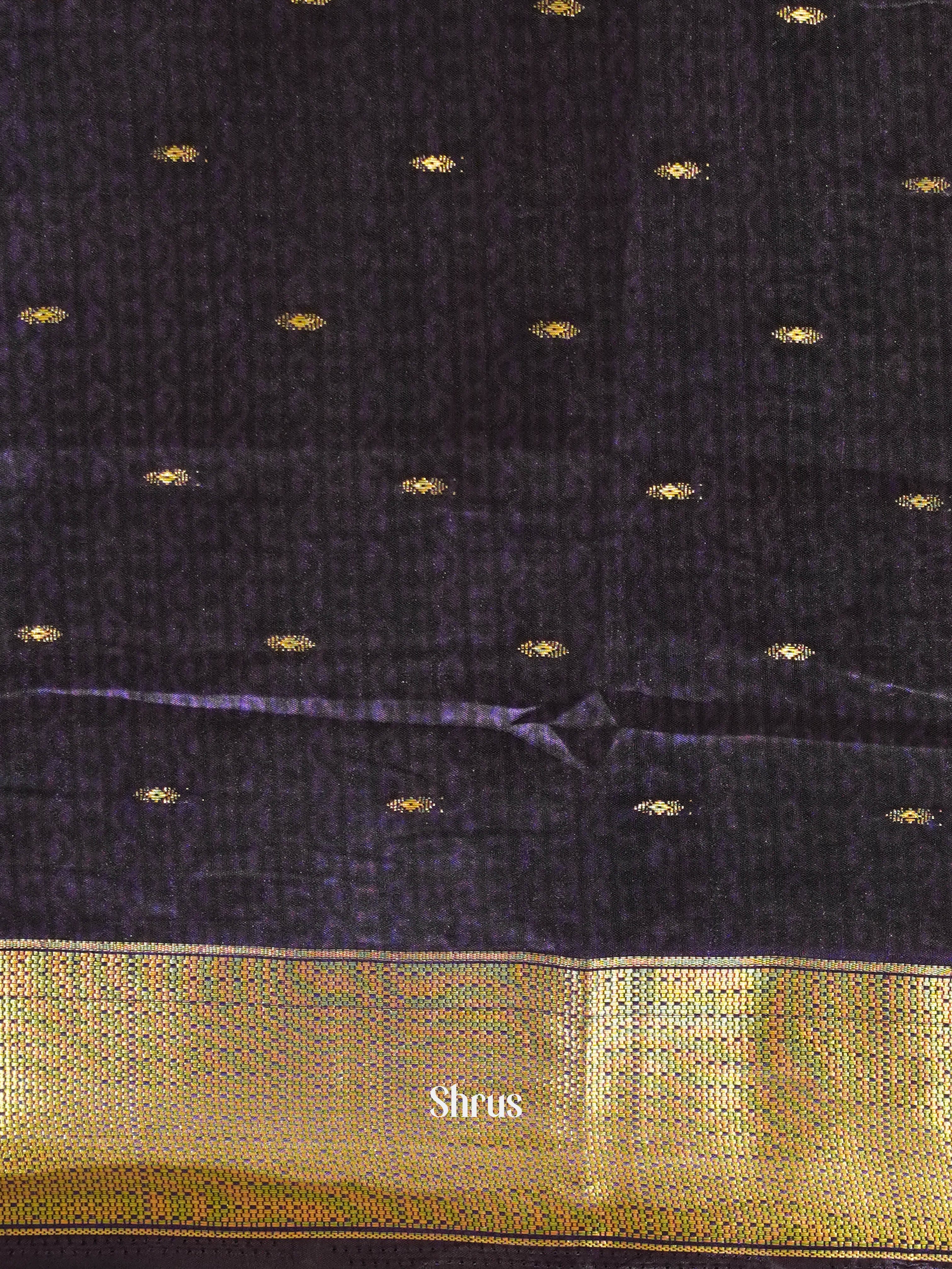Teal & Purple - Semi Patola Saree - Shop on ShrusEternity.com