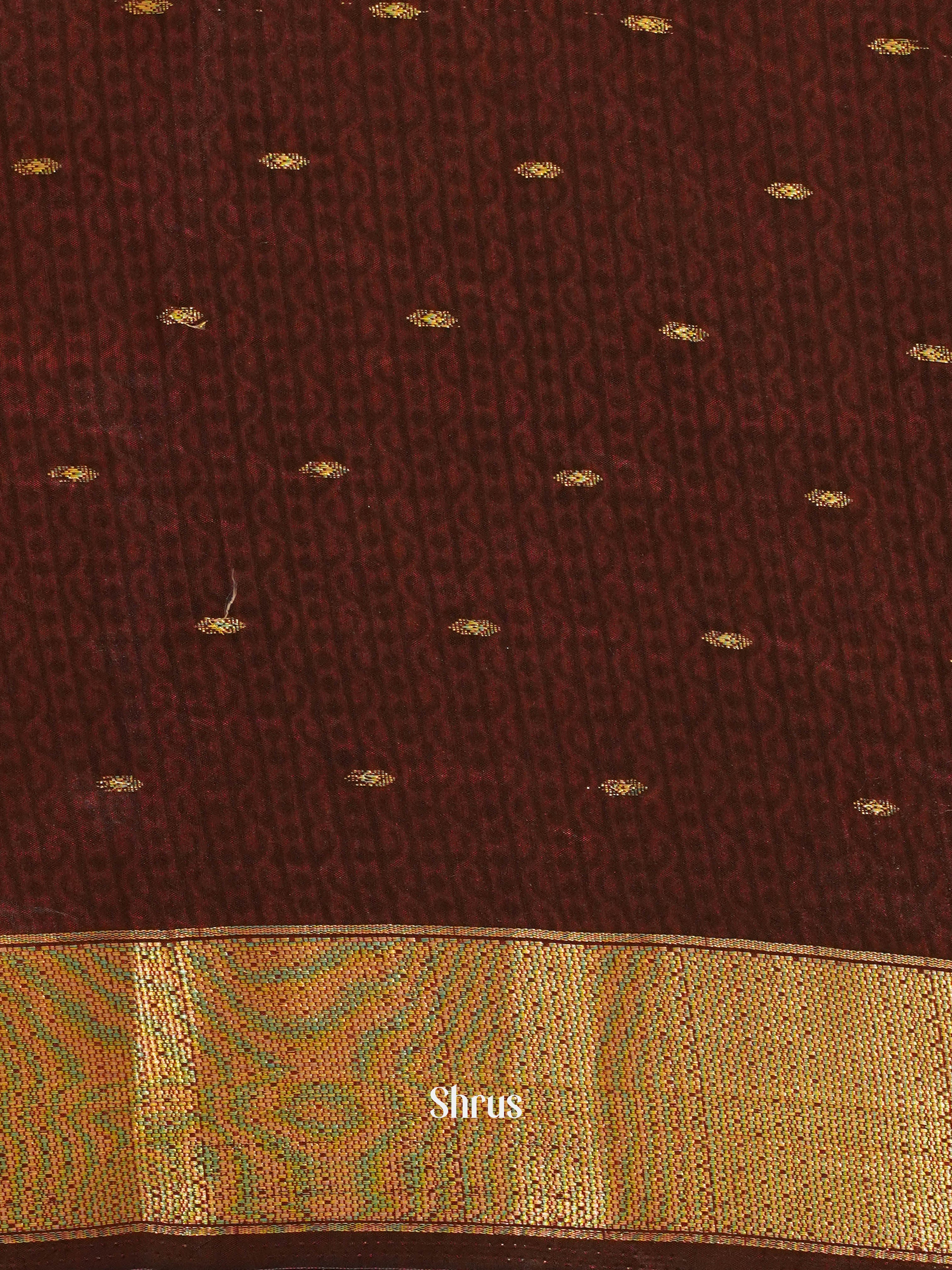 Black & Brown - Semi Patola Saree - Shop on ShrusEternity.com
