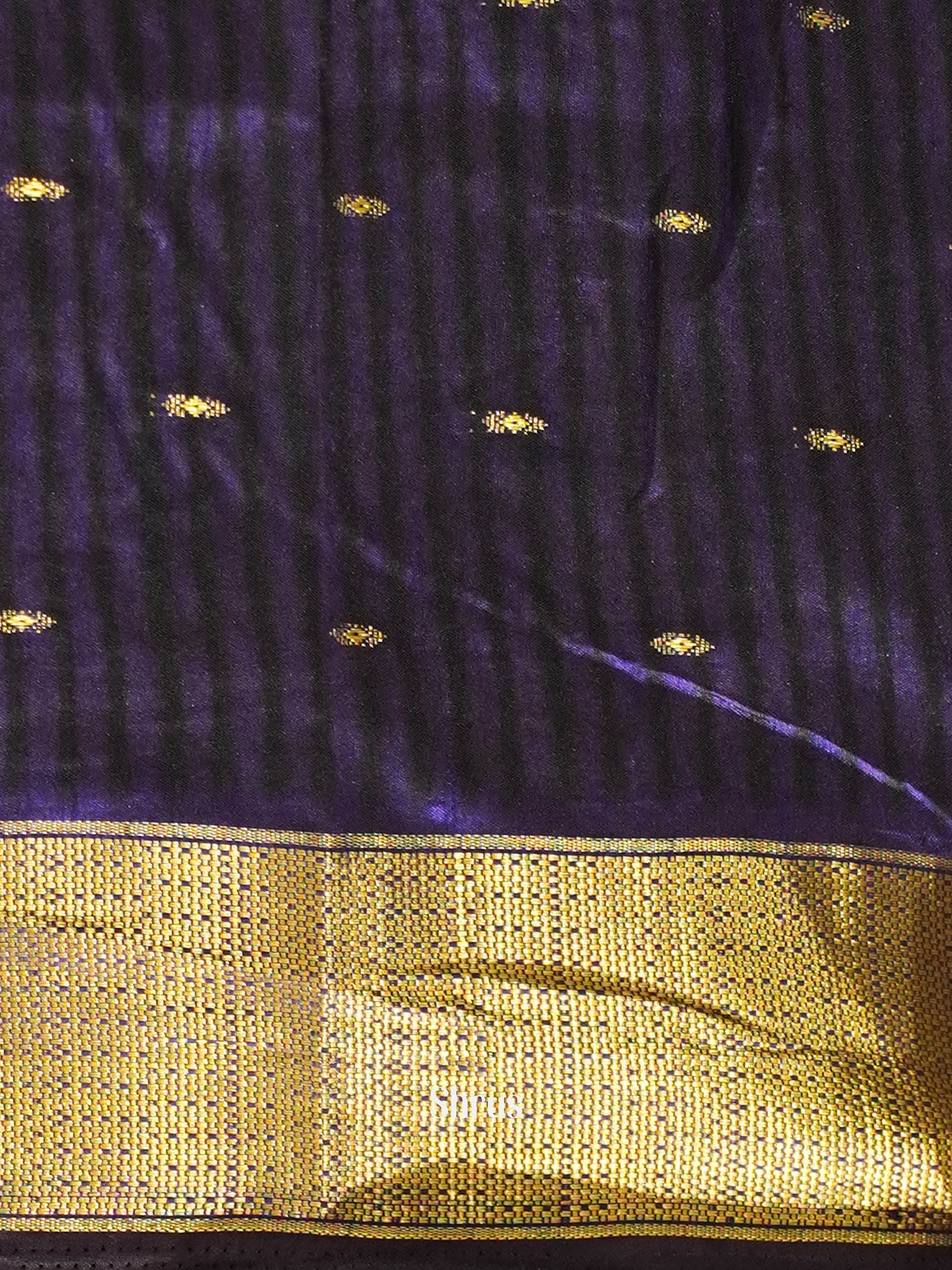 Teal & Purple - Semi Patola Saree - Shop on ShrusEternity.com