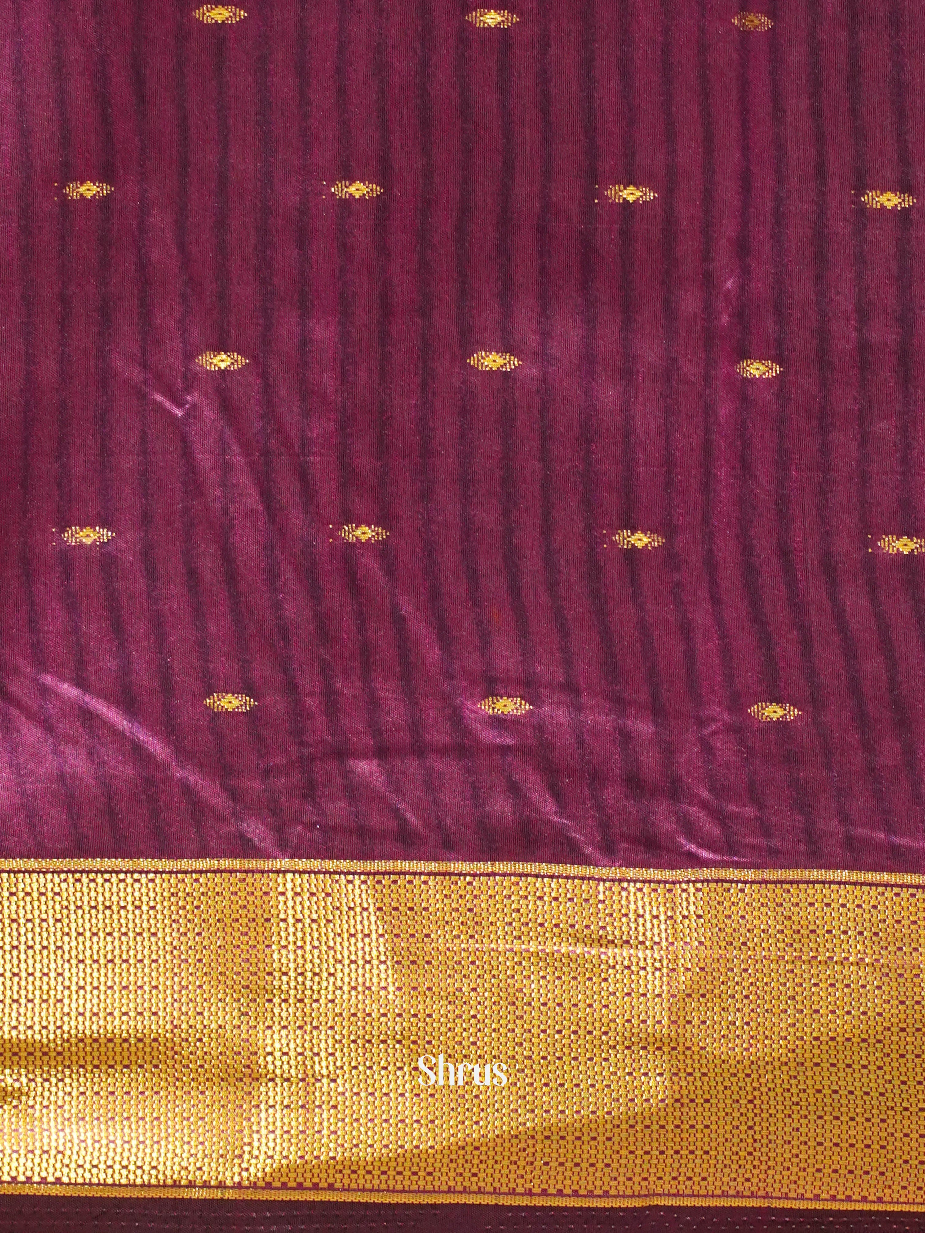 Blue & Purple - Semi Patola Saree - Shop on ShrusEternity.com