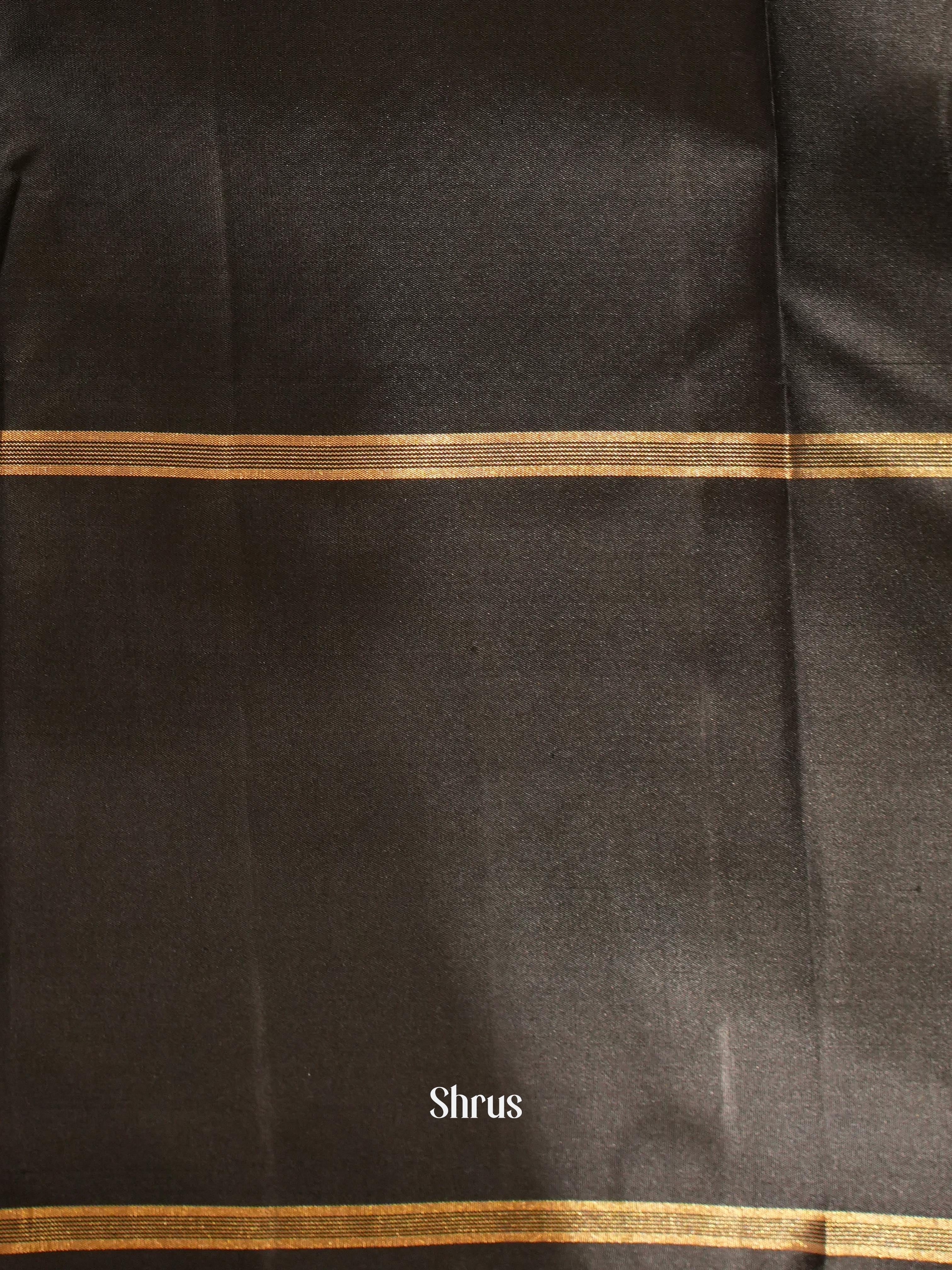 Black(Single Tone) - Soft Silk Saree - Shop on ShrusEternity.com