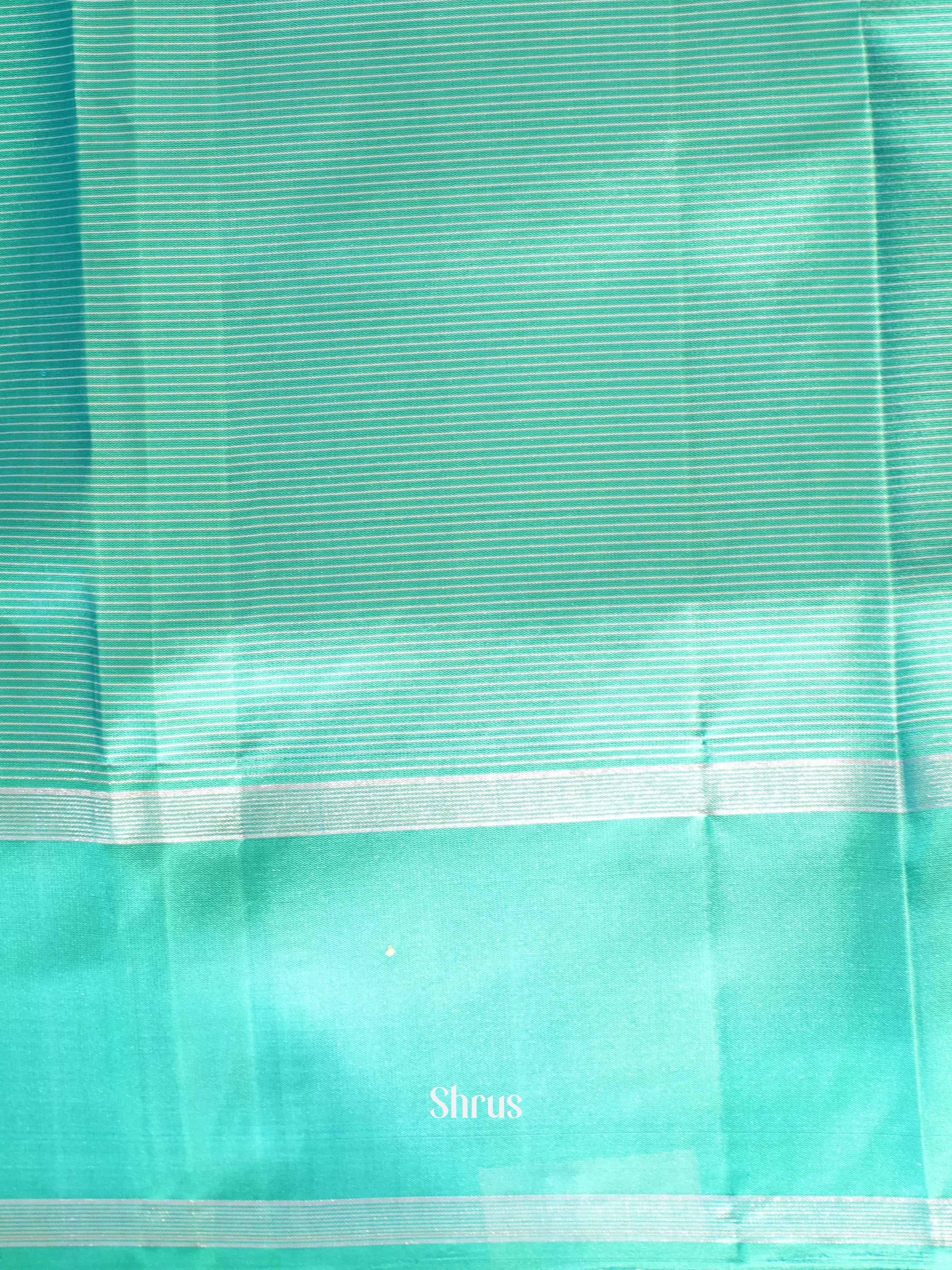 Violet & Teal - Soft Silk Saree - Shop on ShrusEternity.com