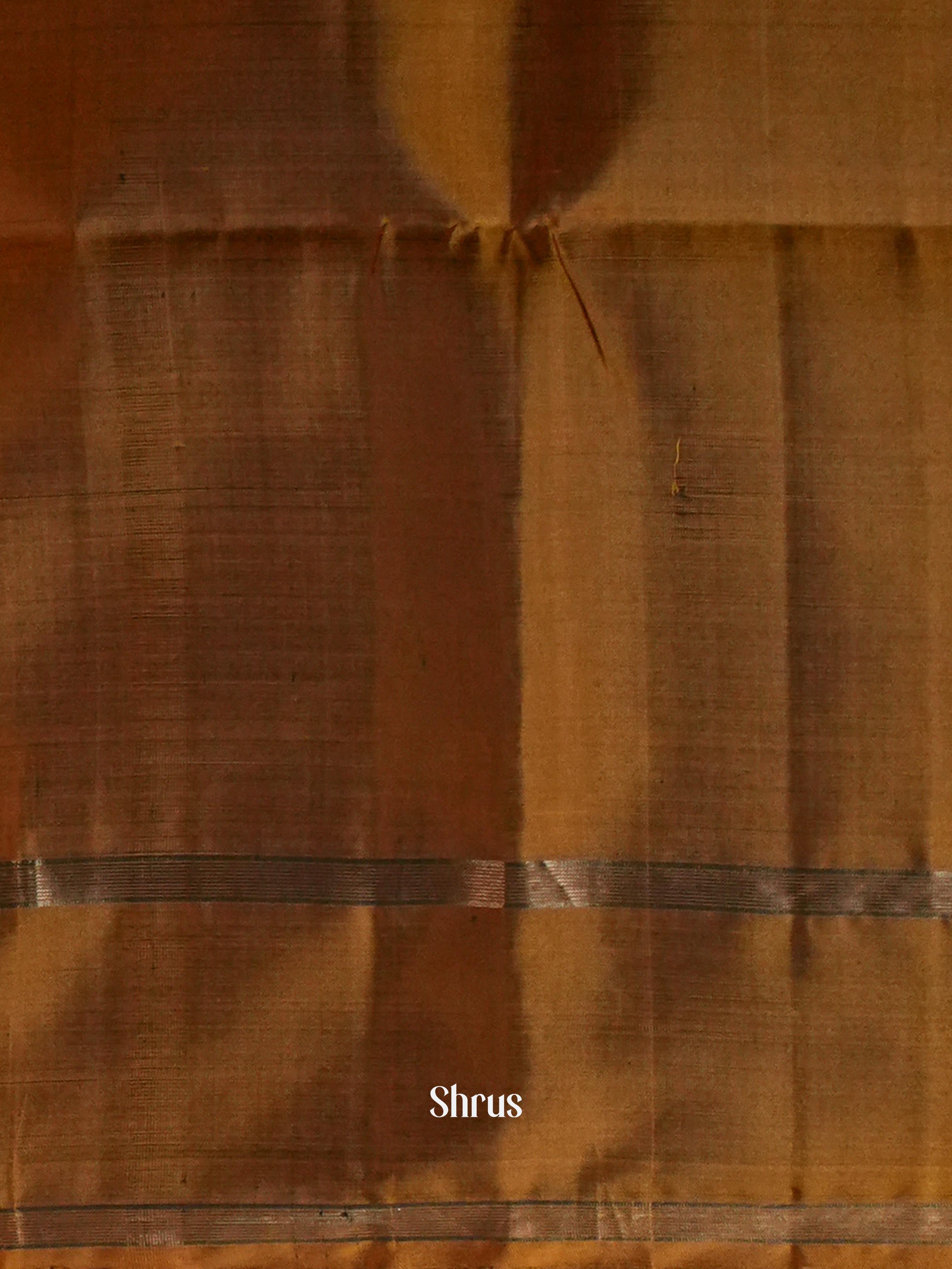 Blue & Honey- Soft Silk Saree - Shop on ShrusEternity.com