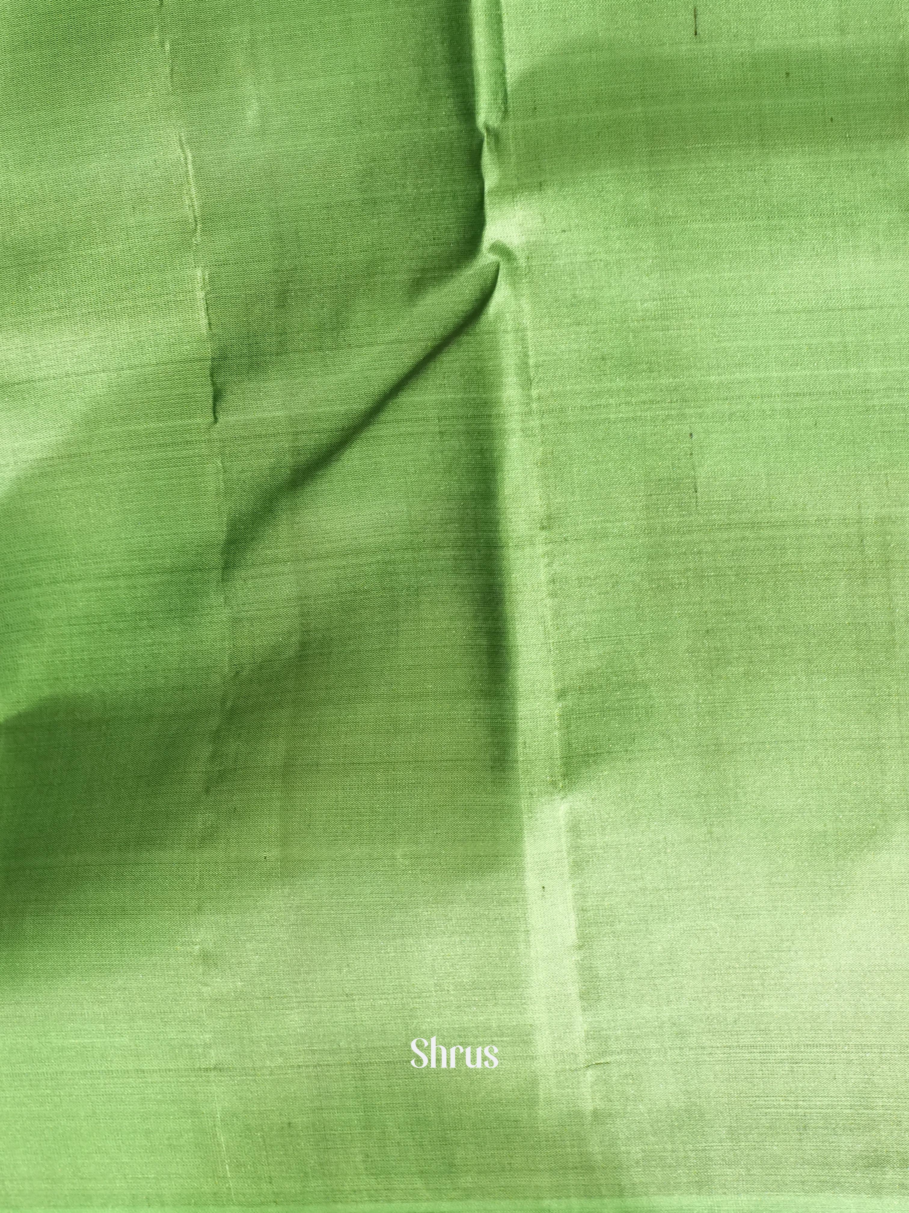 Blue & Green - Soft Silk Saree - Shop on ShrusEternity.com
