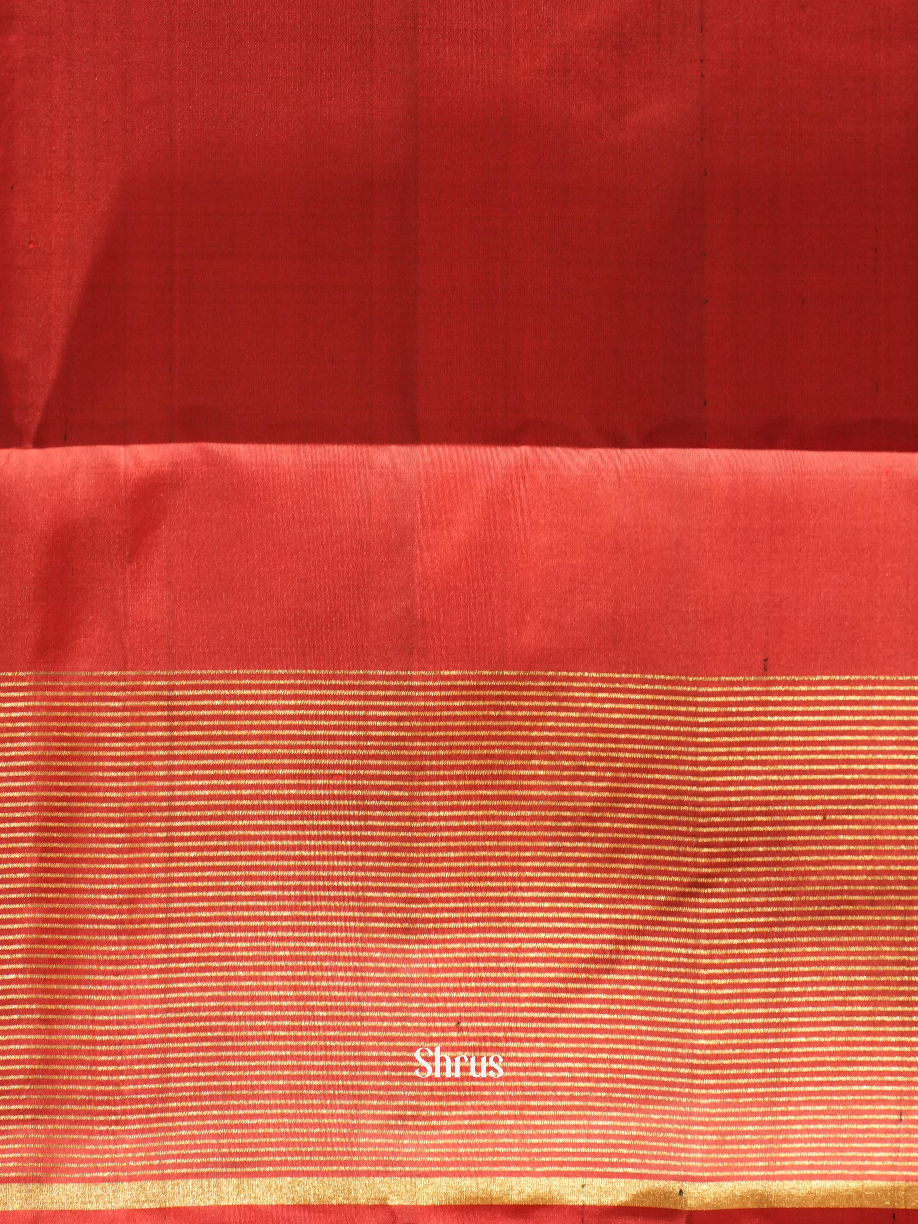 Brown(Single Tone) - Soft Silk Saree - Shop on ShrusEternity.com