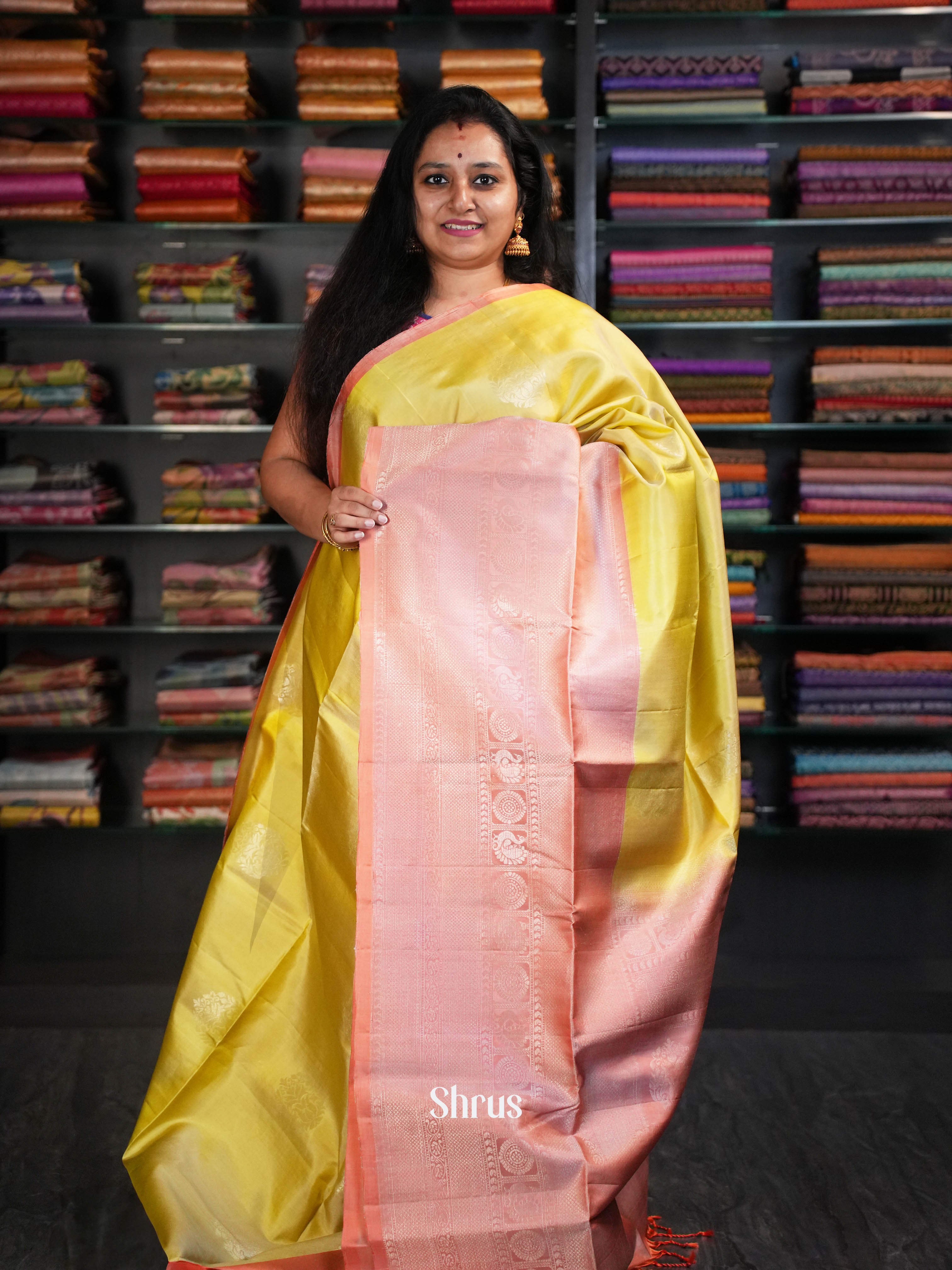 CHS08040 - Soft Silk Saree - Shop on ShrusEternity.com