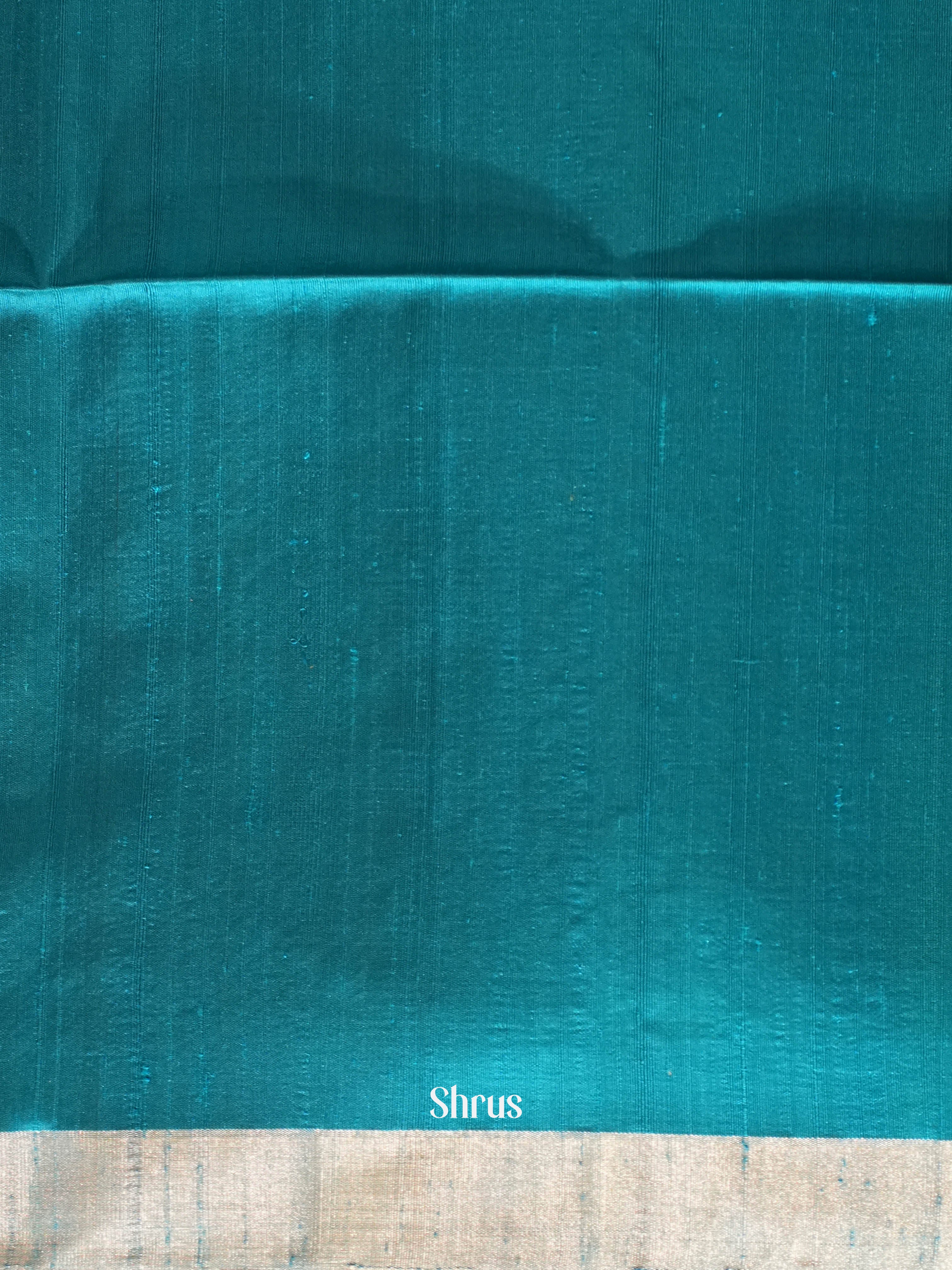 Blue(Single Tone) - Soft Silk Saree - Shop on ShrusEternity.com