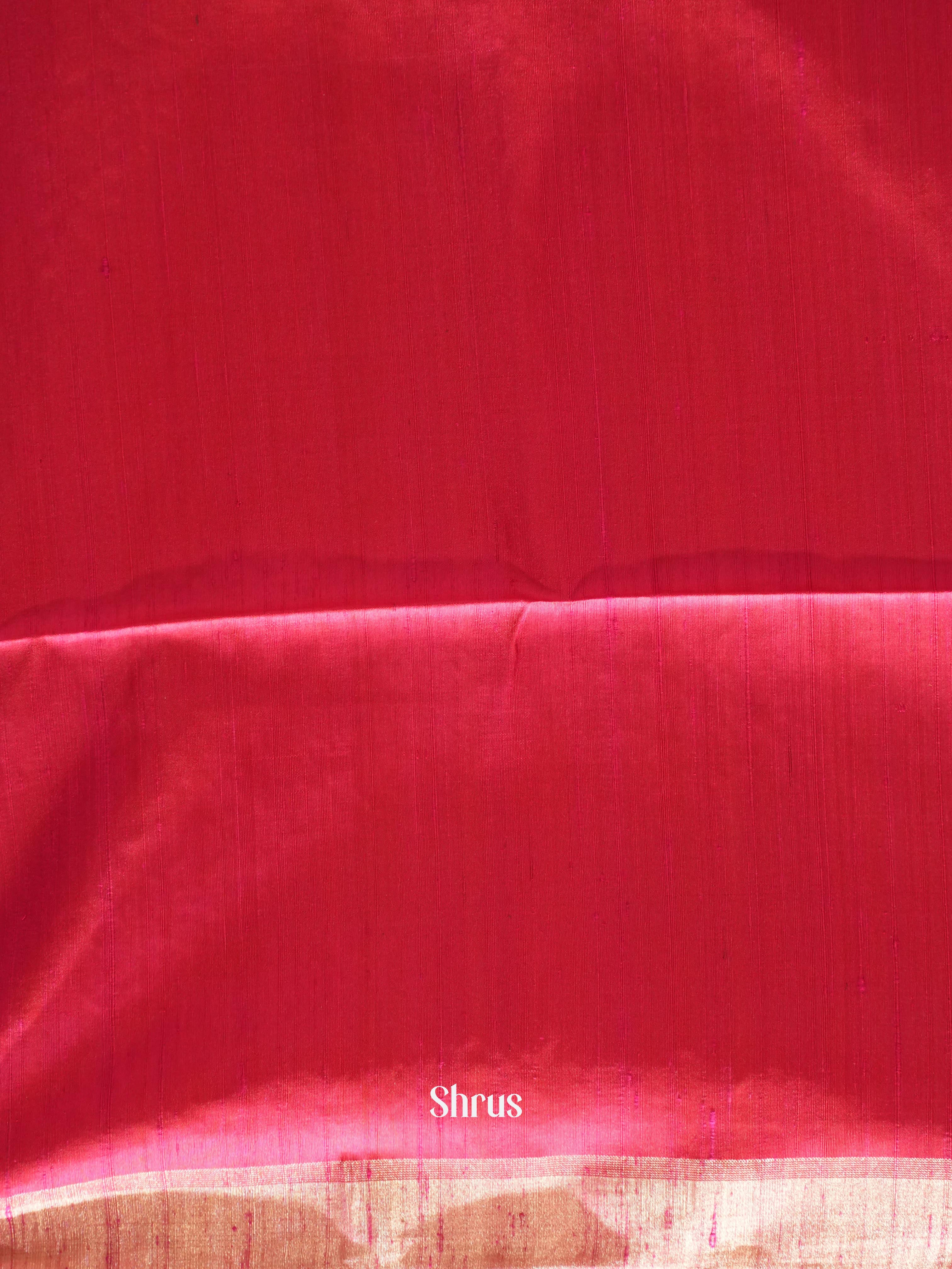 Maroon(Single Tone) - Soft Silk Saree - Shop on ShrusEternity.com