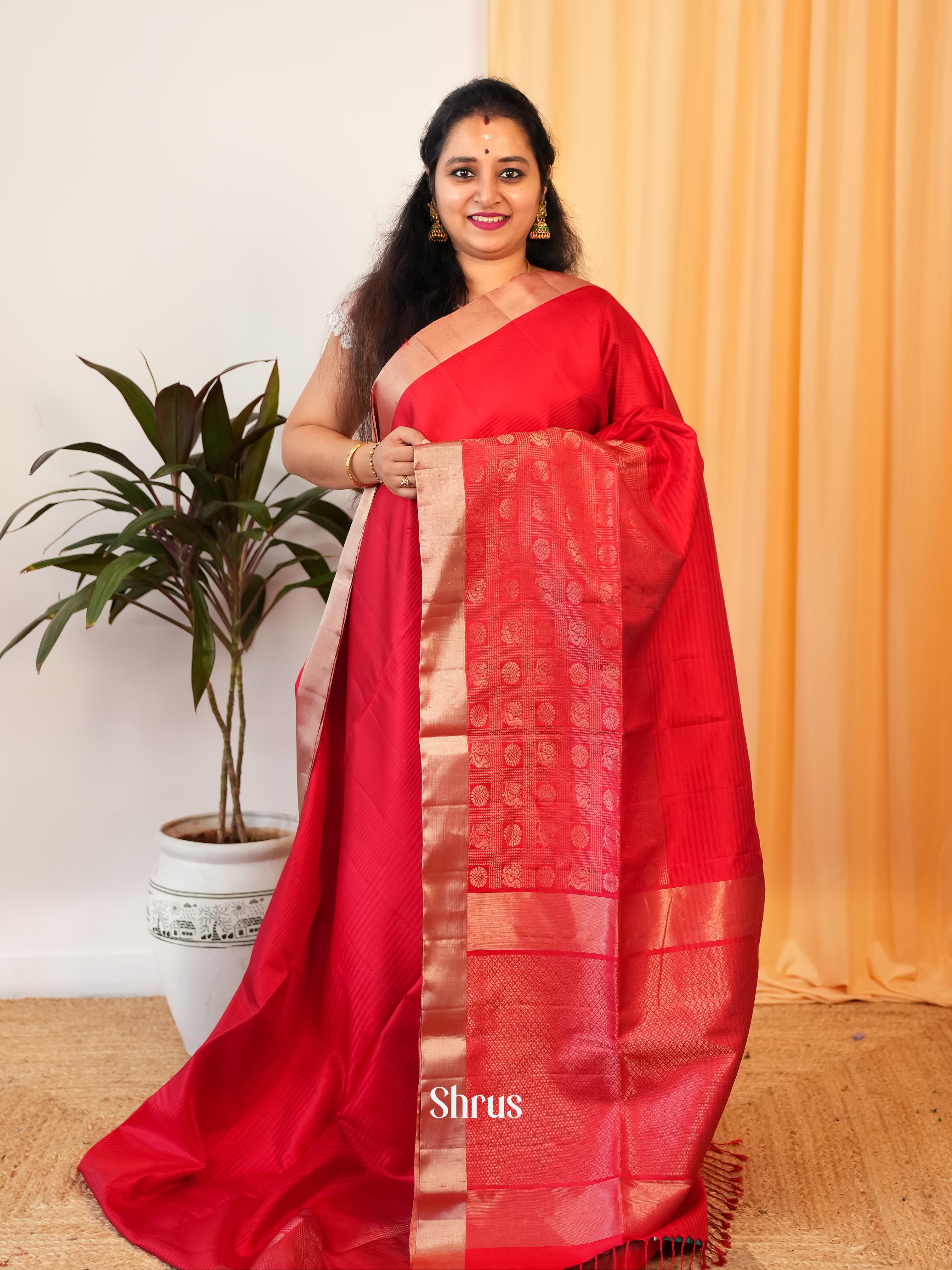 CHS08206 - Softsilk Saree - Shop on ShrusEternity.com