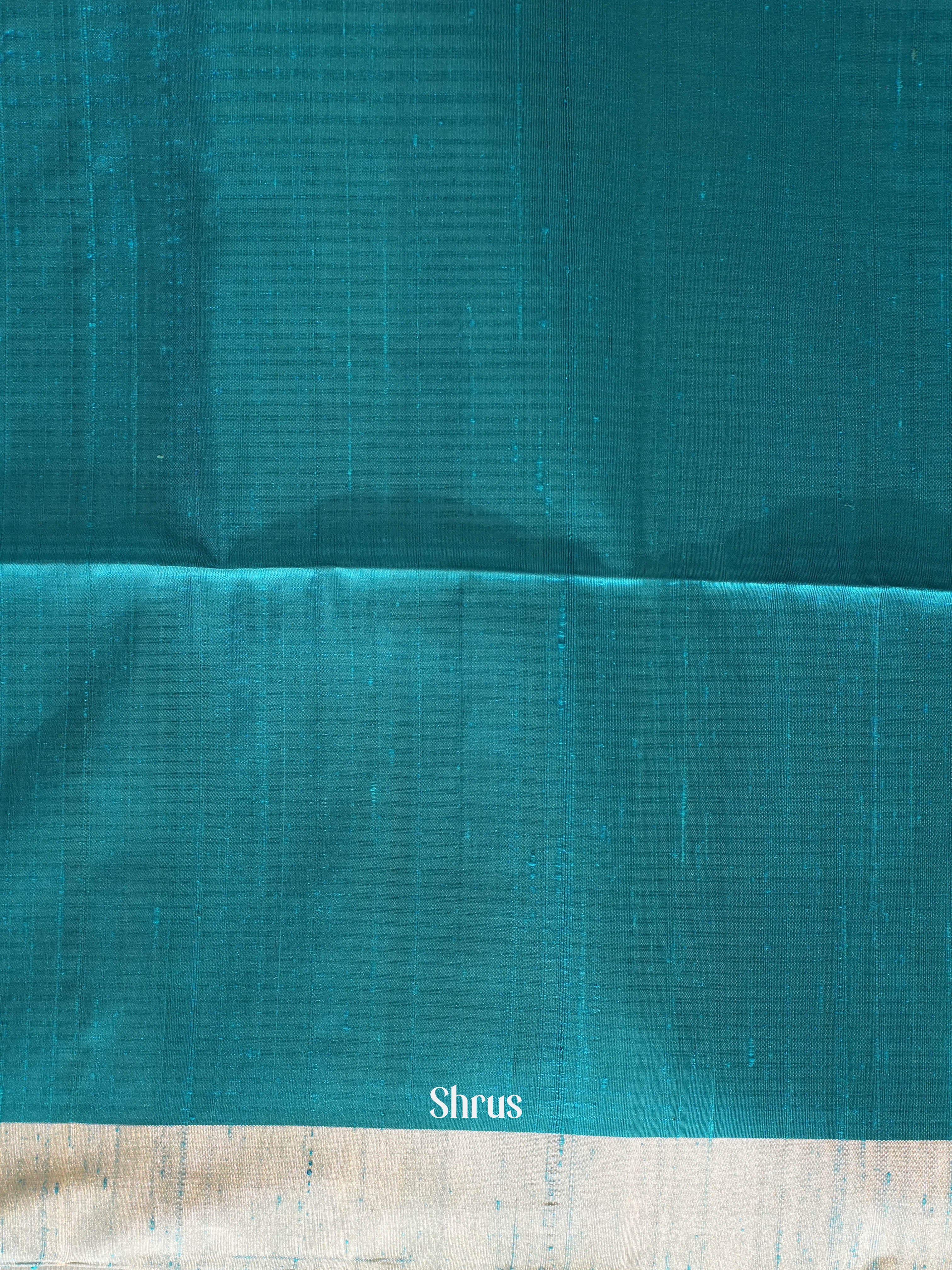 Blue(Single Tone) - Soft Silk Saree - Shop on ShrusEternity.com