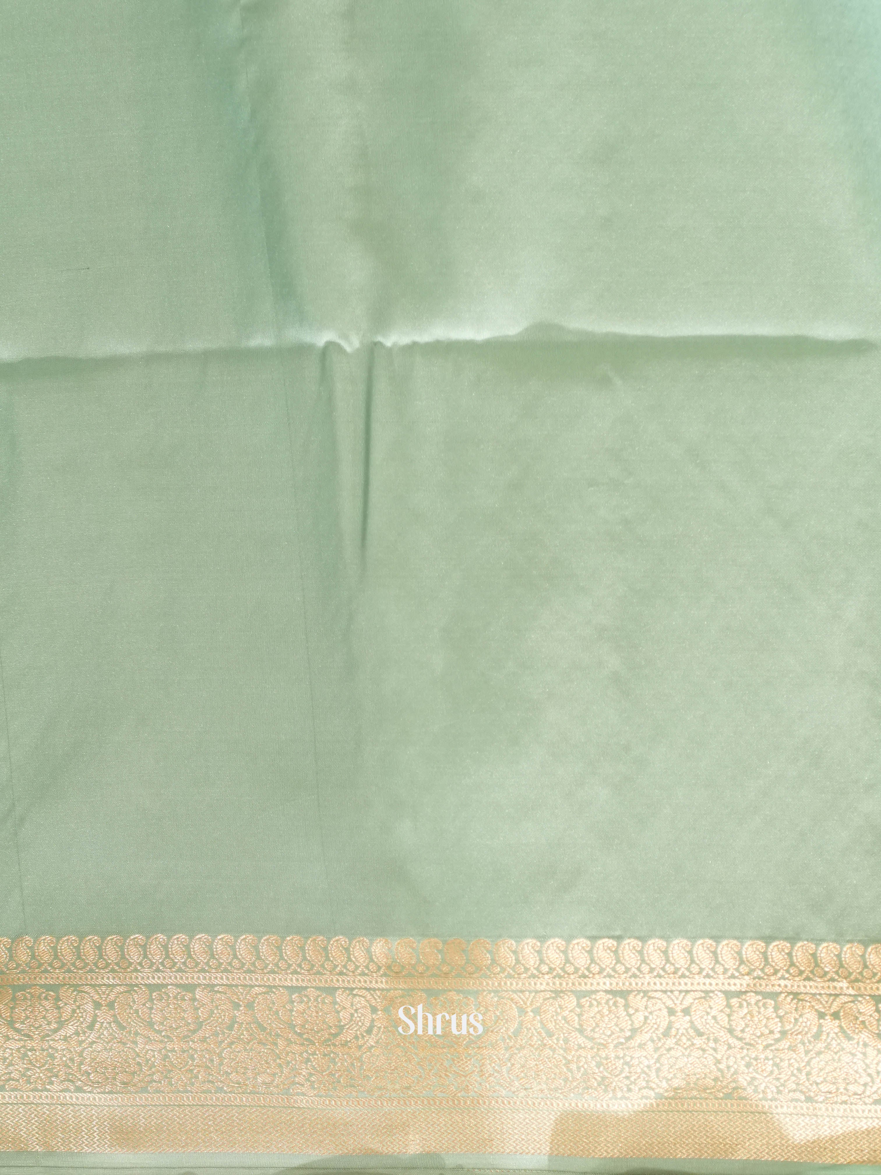 Pastel Green(Single Tone) - Soft Silk Saree - Shop on ShrusEternity.com