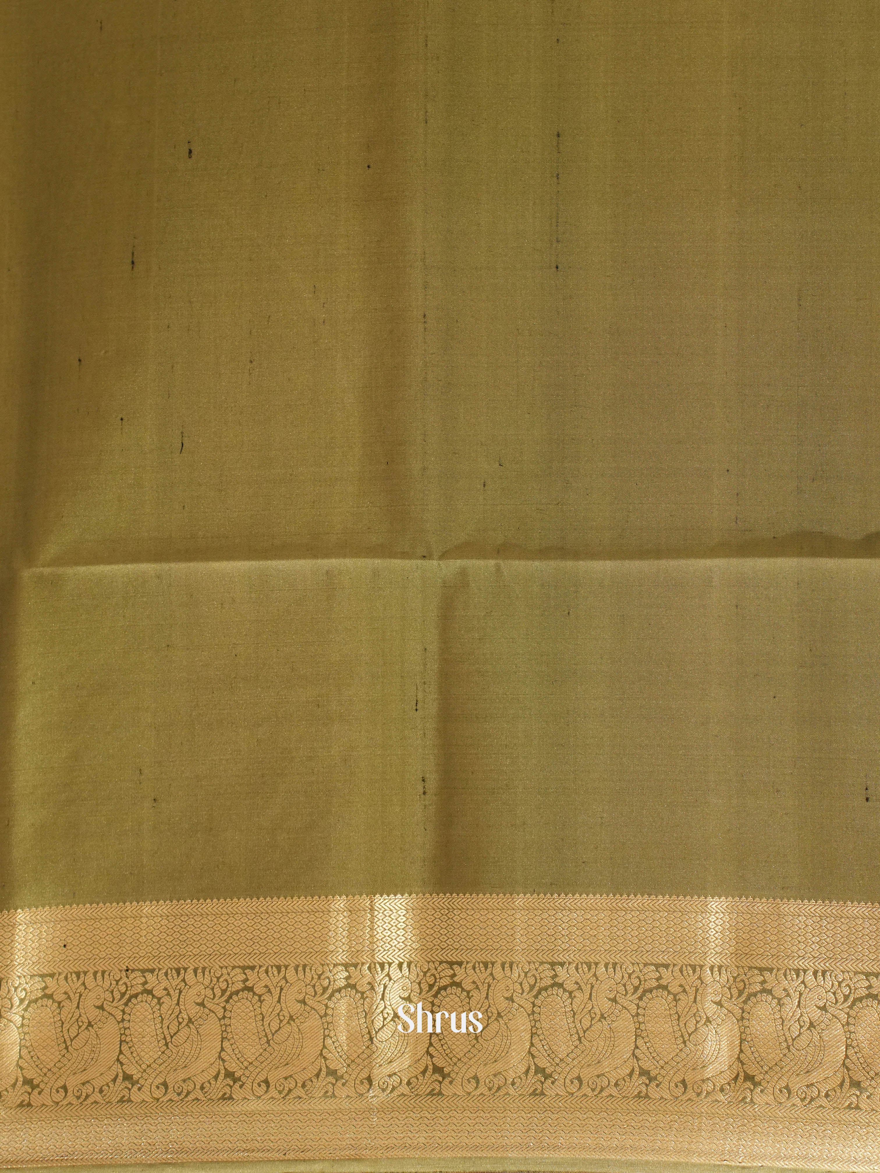 Mehandi Green(Single Tone) - Soft Silk Saree - Shop on ShrusEternity.com