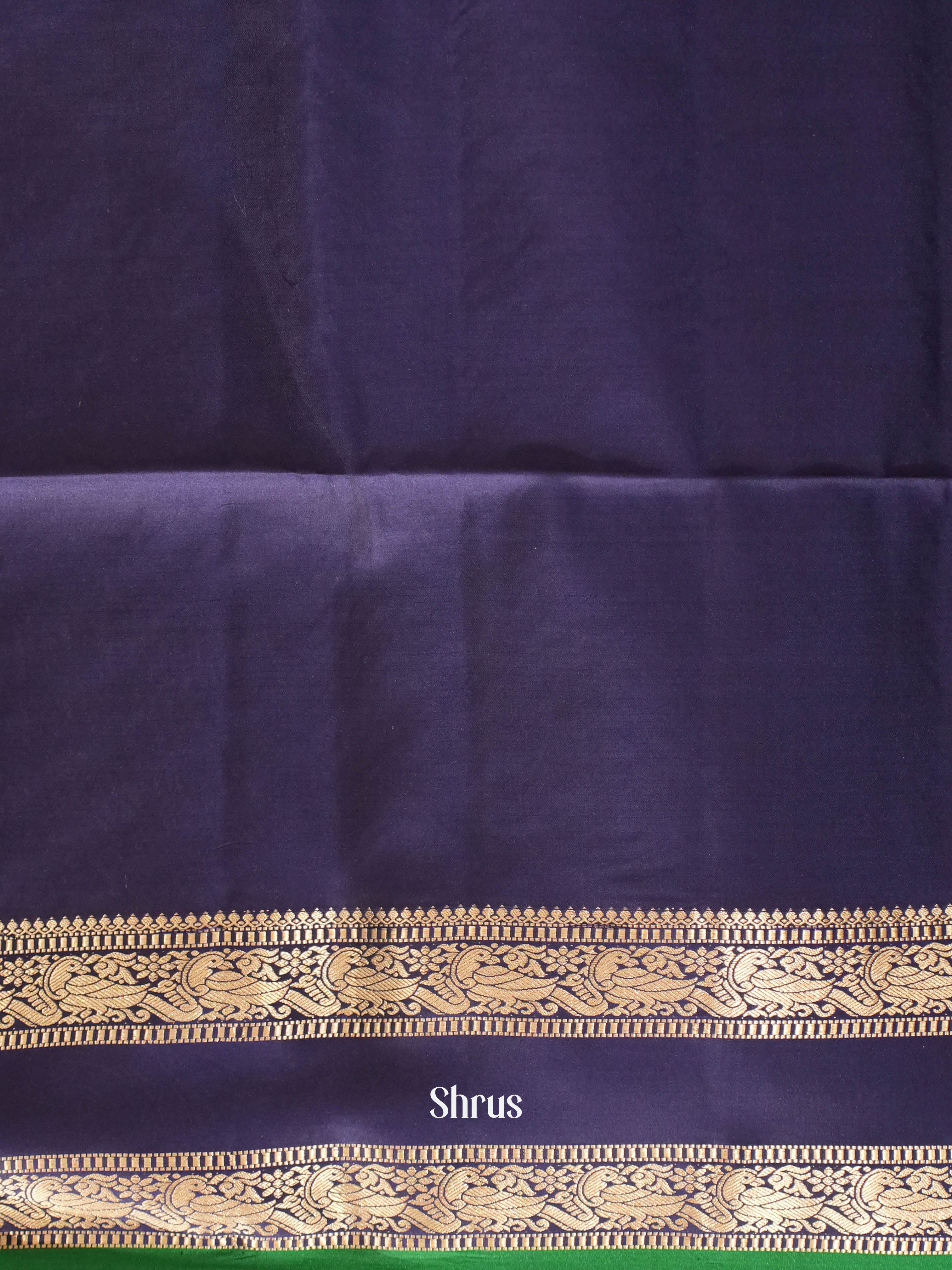 Purple & Violet - Soft Silk Saree - Shop on ShrusEternity.com