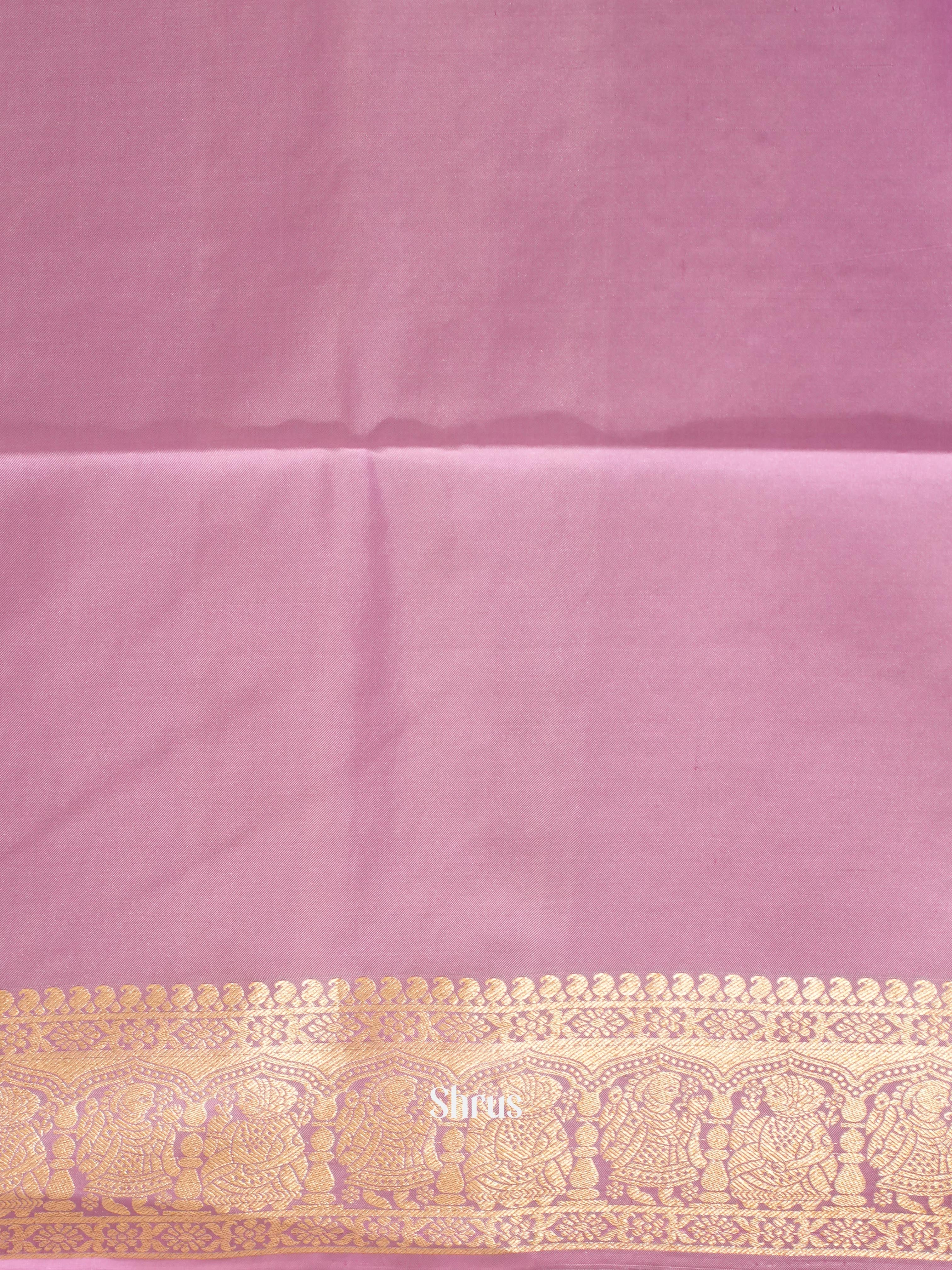 Purple (Single Tone) - Soft Silk Saree - Shop on ShrusEternity.com