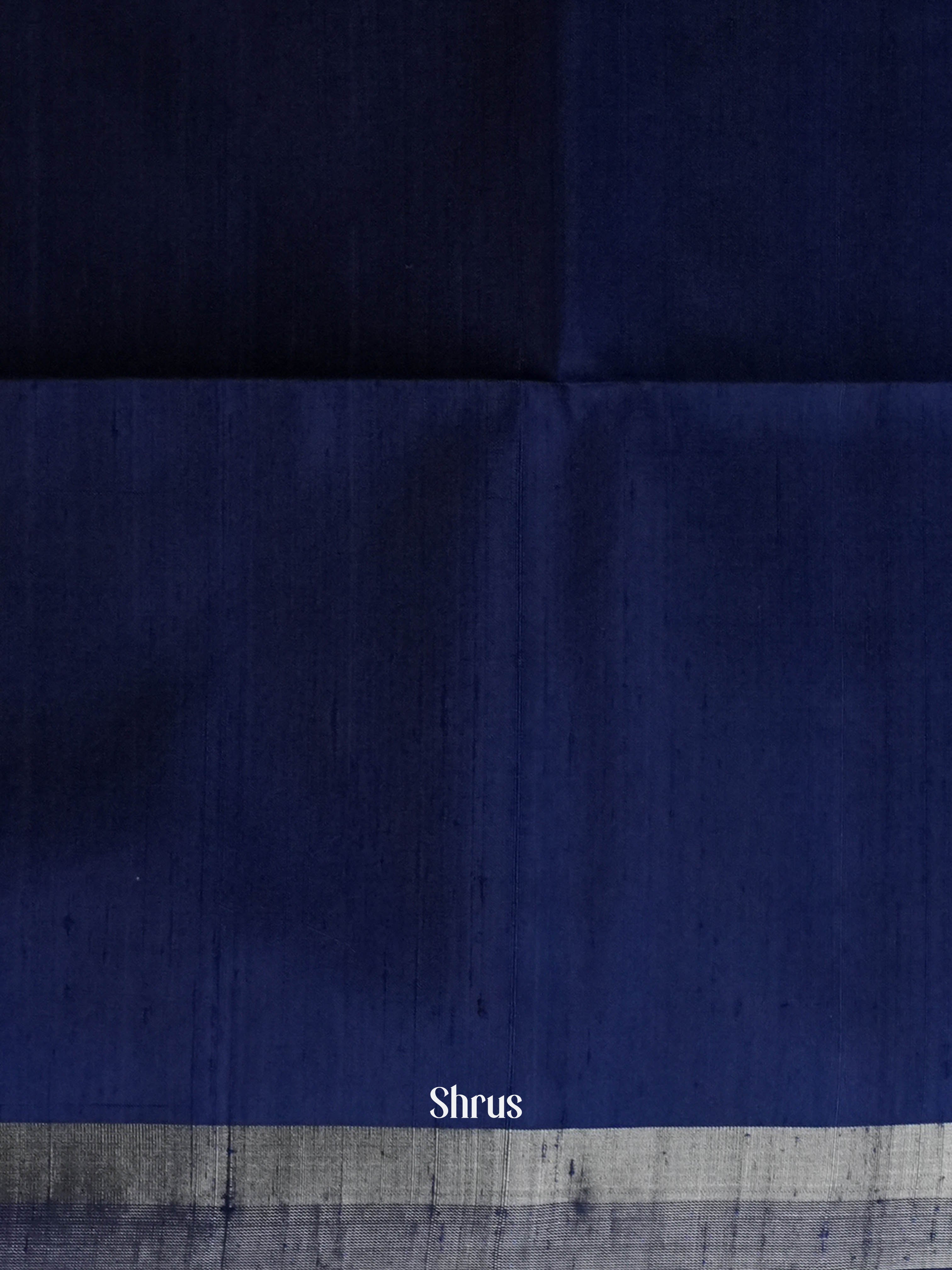 Blue - Soft Silk Saree - Shop on ShrusEternity.com