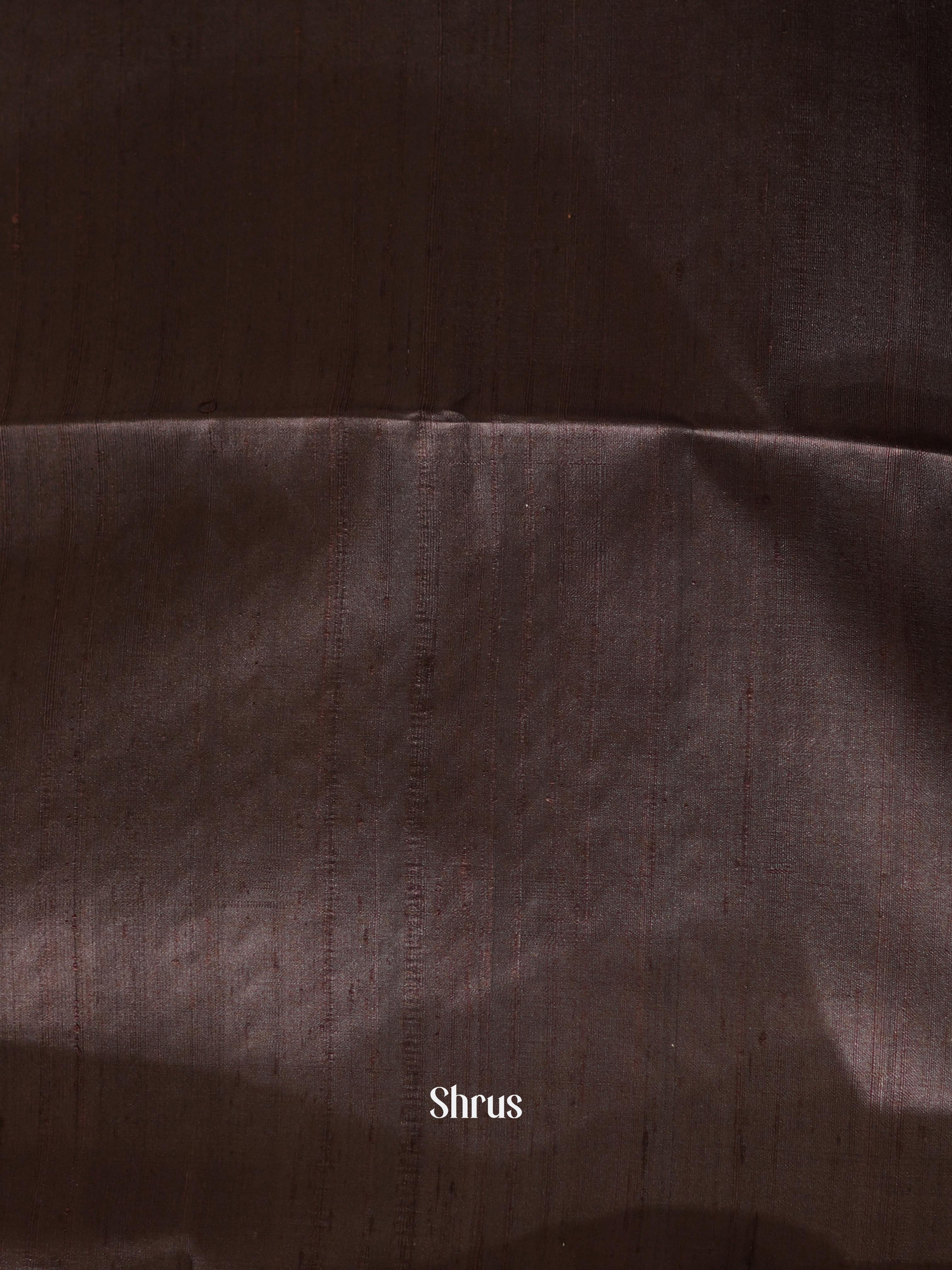 Red & Black- Soft Silk Saree - Shop on ShrusEternity.com