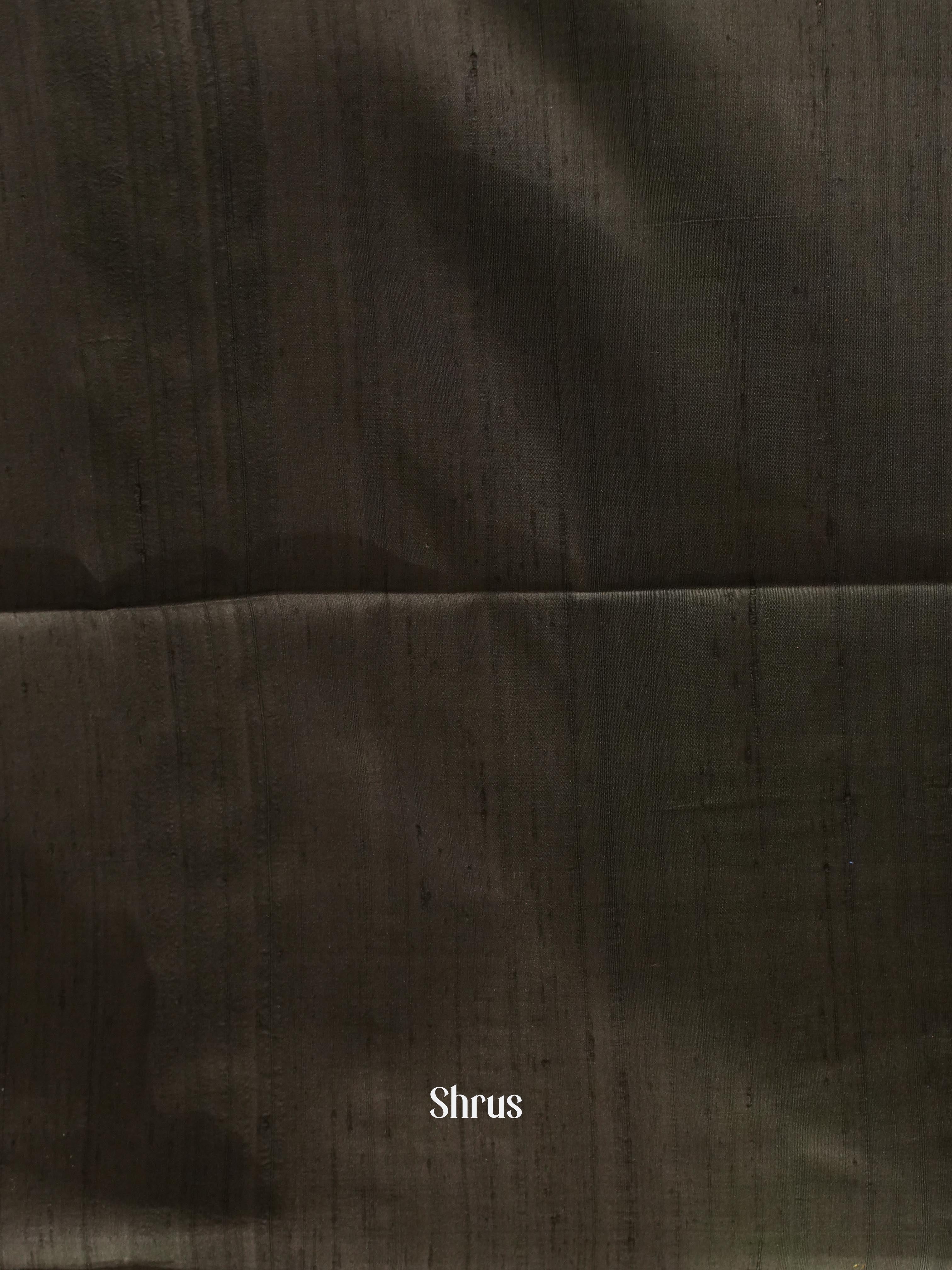 Black(Single Tone) - Soft Silk Saree - Shop on ShrusEternity.com