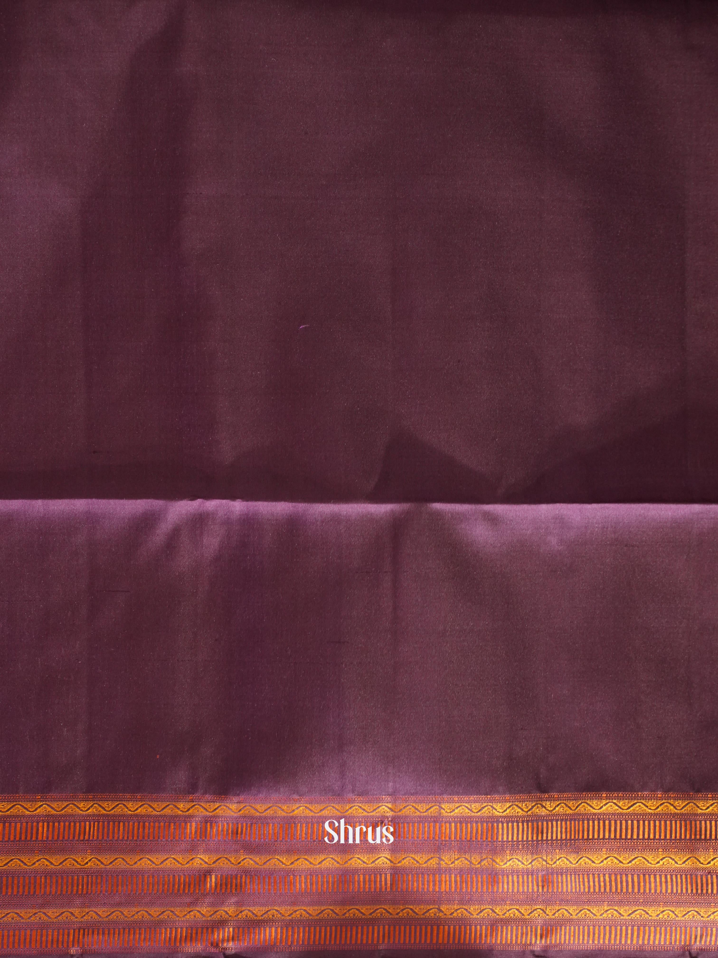 Purple (Single Tone) - Soft Silk Saree - Shop on ShrusEternity.com