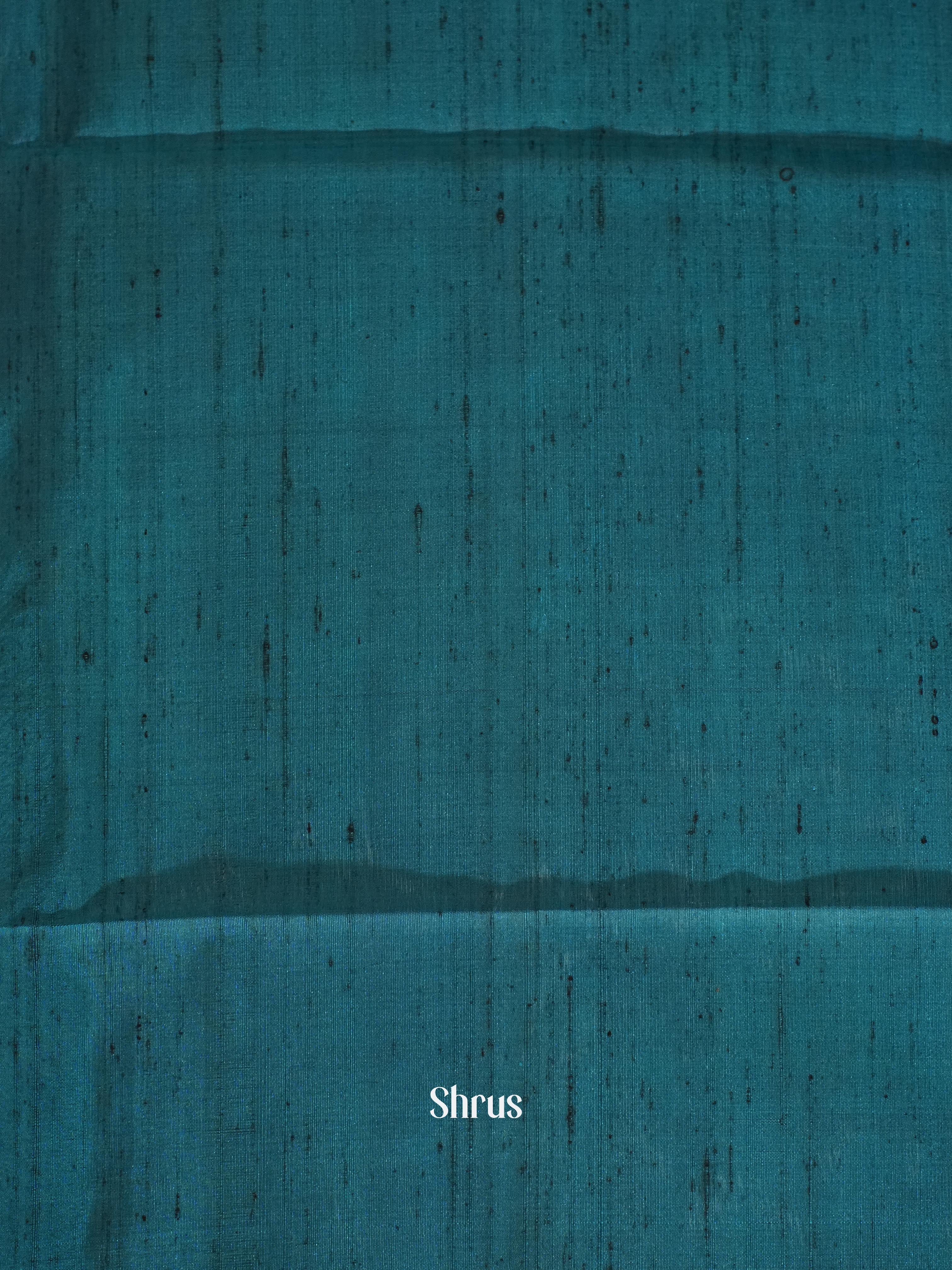 Blue(Single Tone) - Soft Silk Saree - Shop on ShrusEternity.com