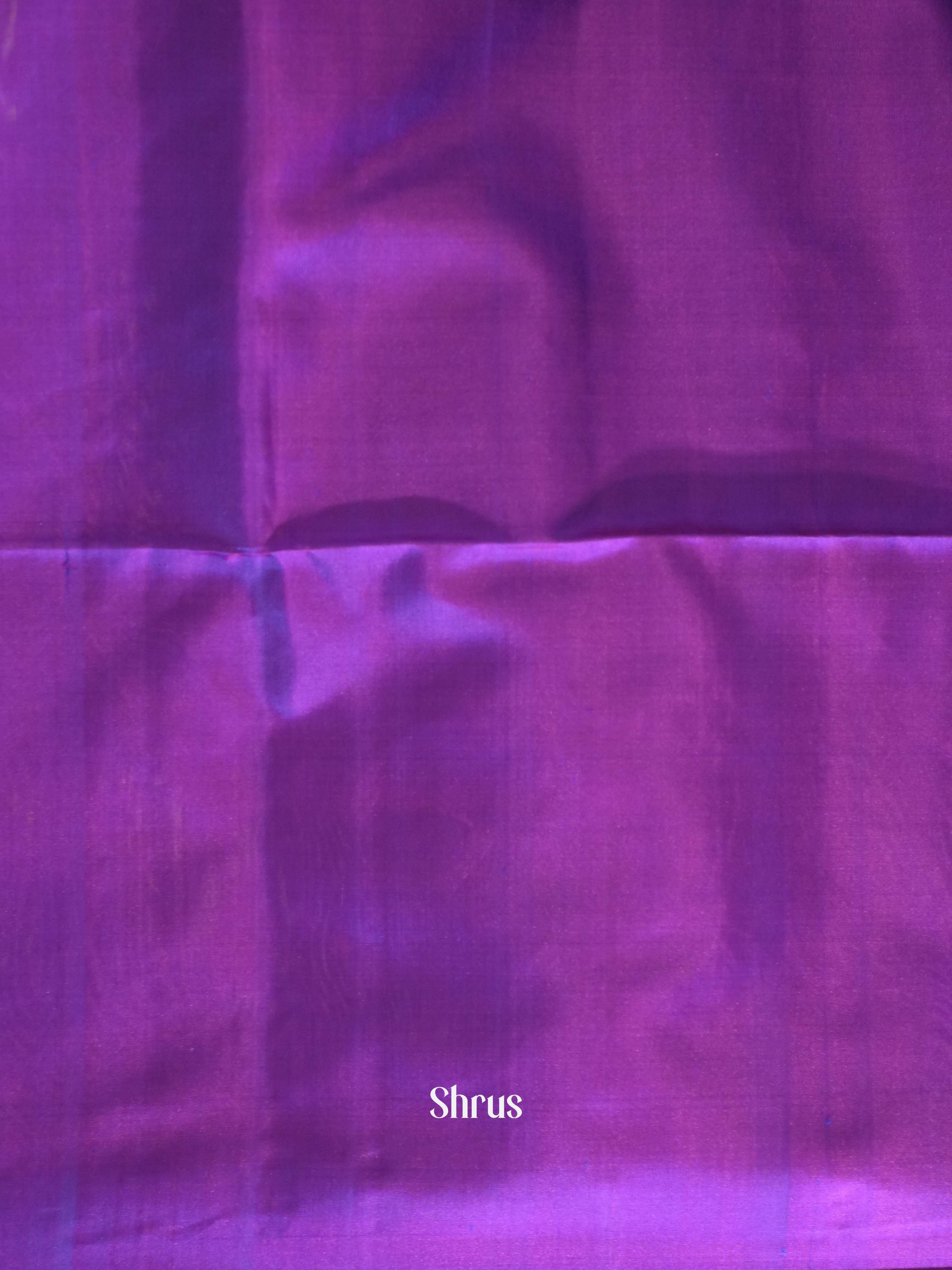 Violet(Single Tone) - Soft Silk Saree - Shop on ShrusEternity.com