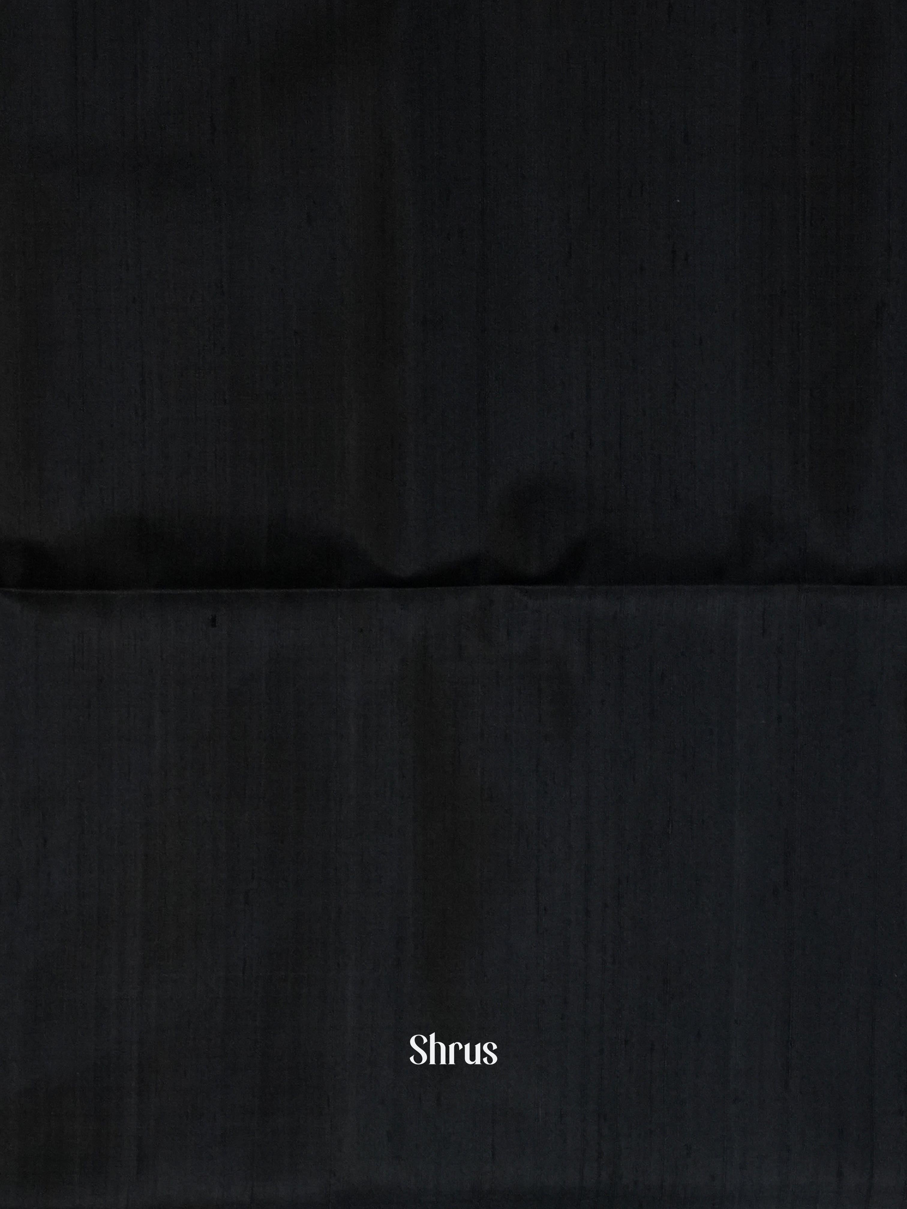 Fancy Black - Soft Silk Saree - Shop on ShrusEternity.com