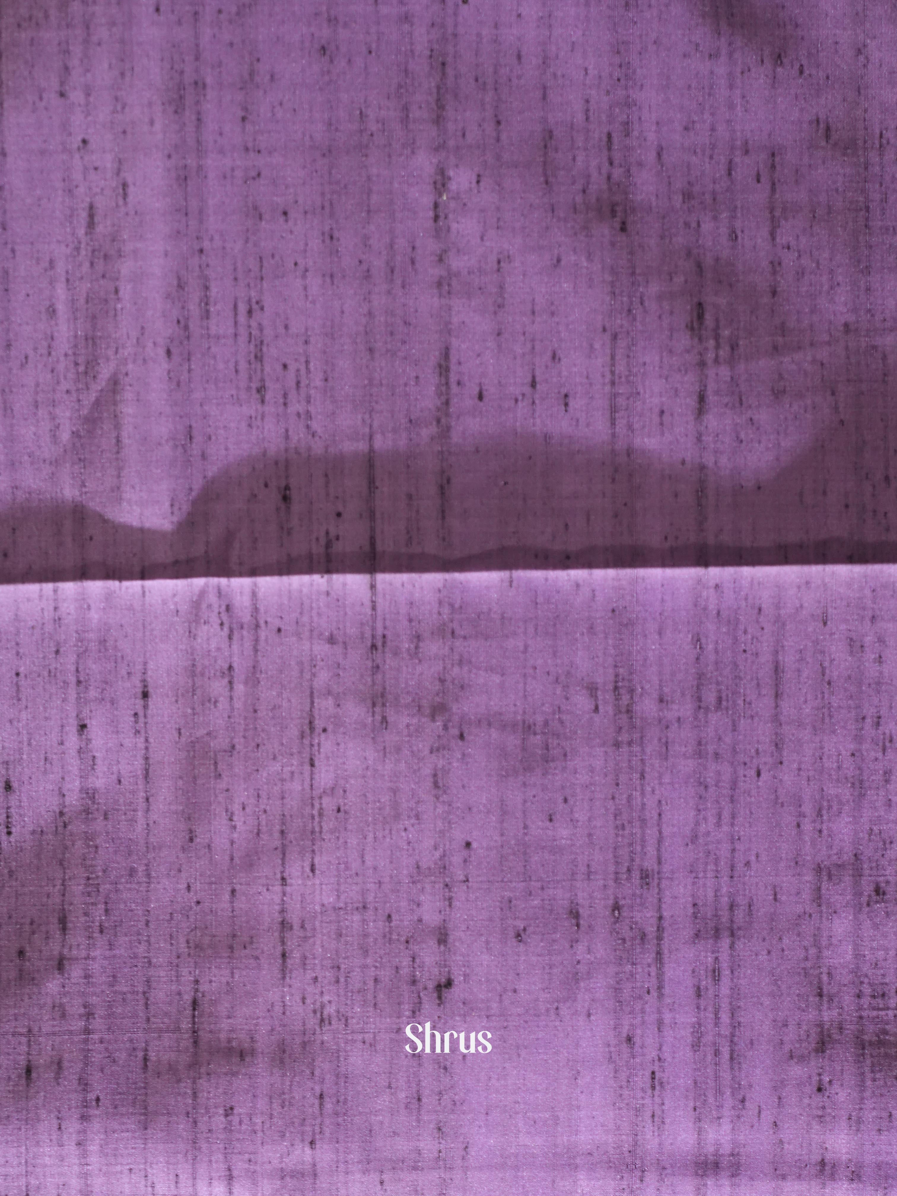 Violet (Single Tone) - Soft Silk Saree - Shop on ShrusEternity.com