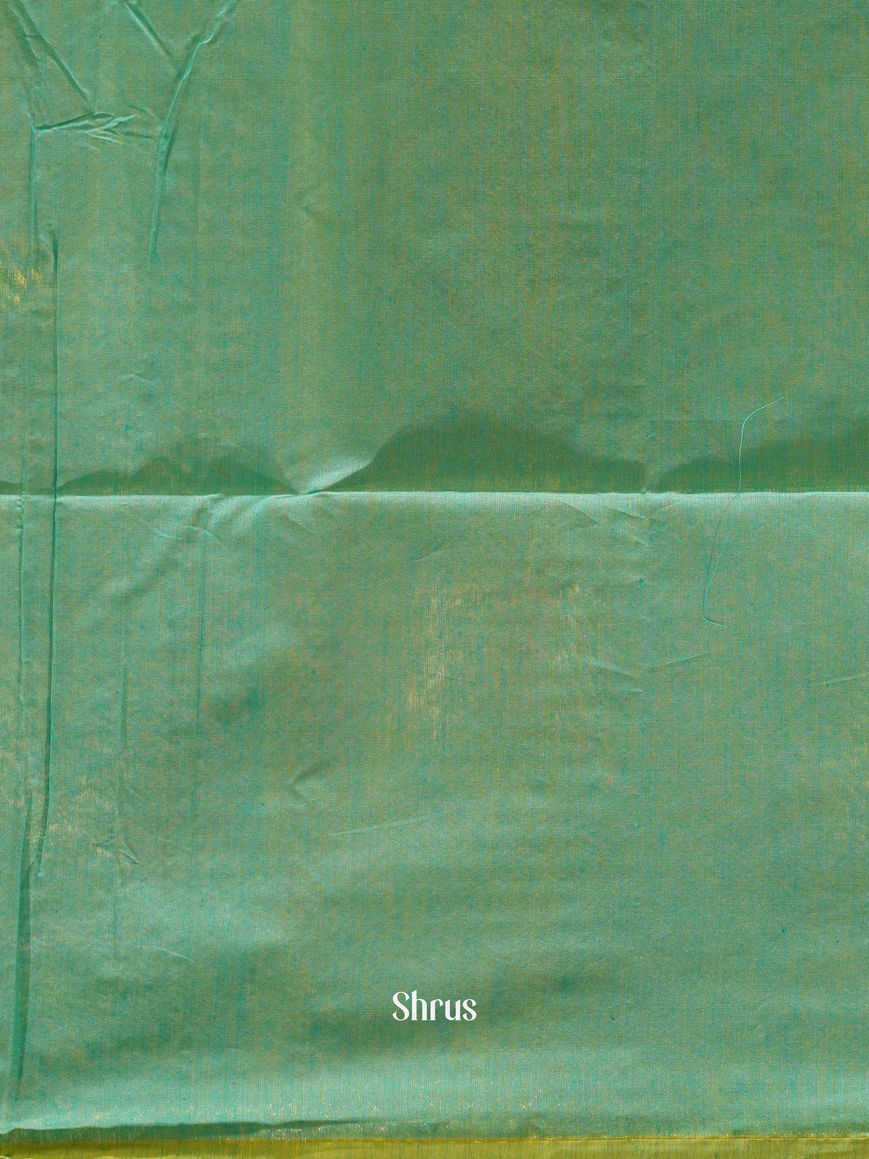 Yellow & Green - Semi Silk cotton saree - Shop on ShrusEternity.com