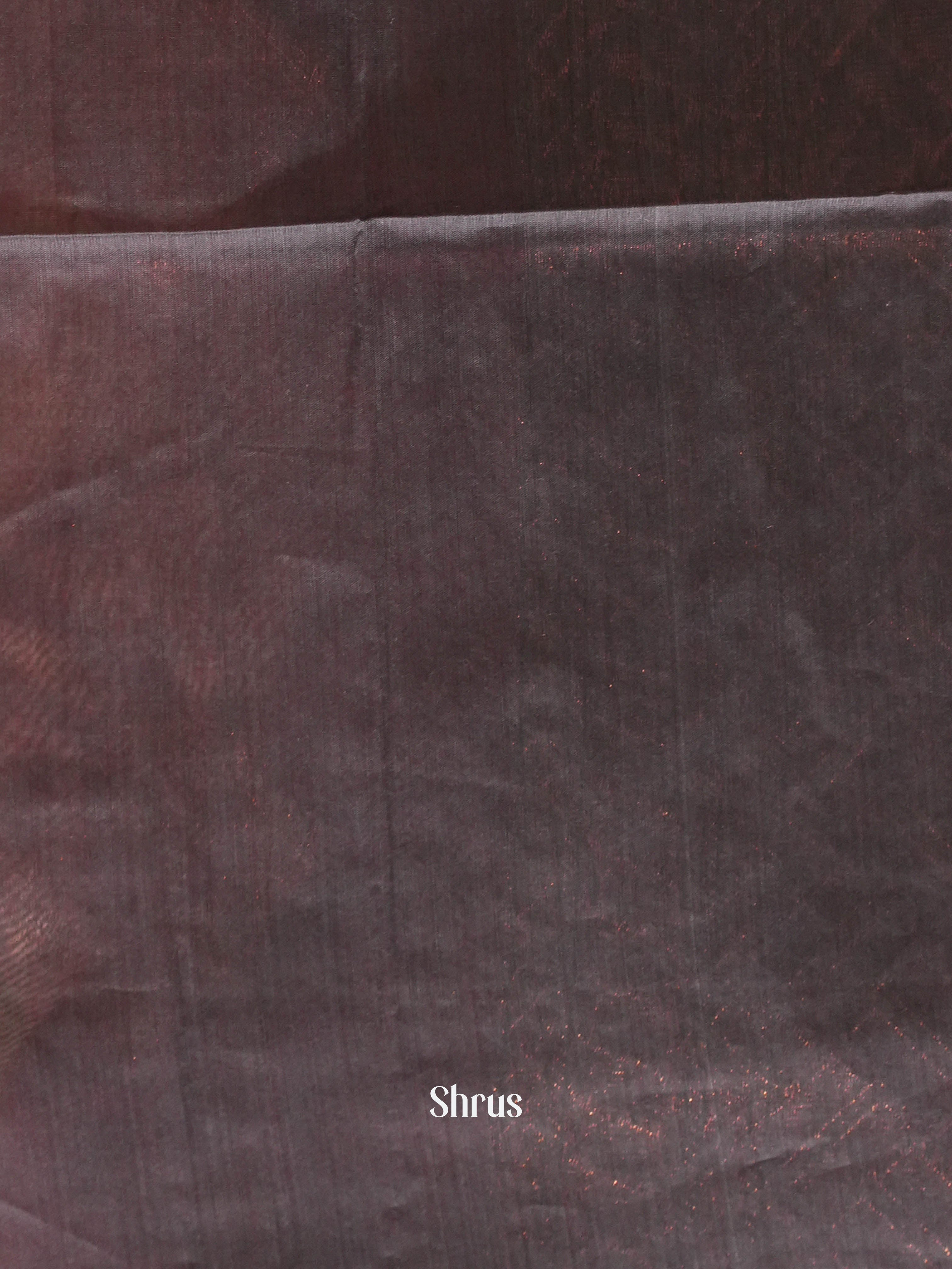 Maroon - Semi Silkcotton Saree - Shop on ShrusEternity.com