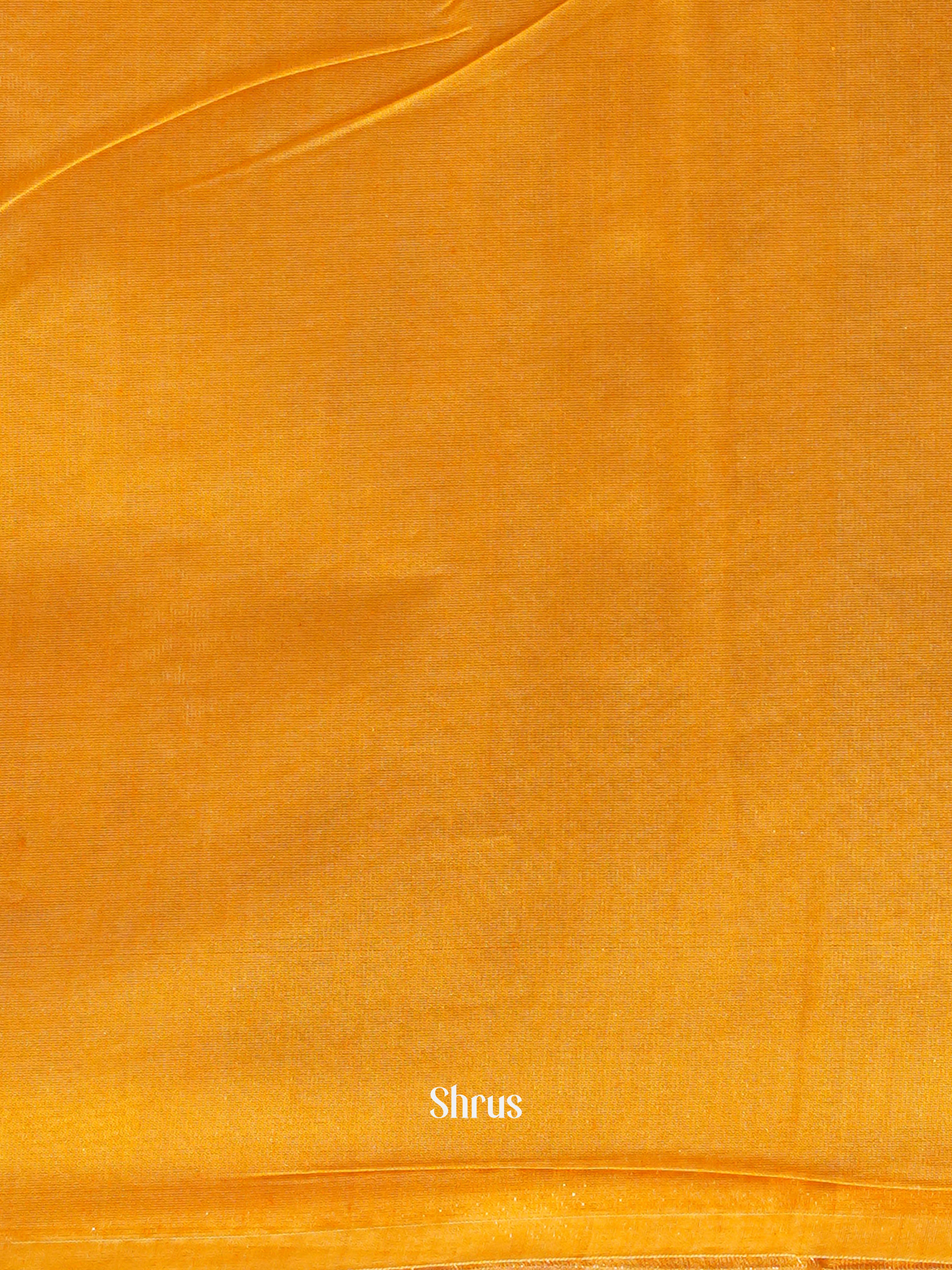 Pista Green & Mustard - Semi Silkcotton saree - Shop on ShrusEternity.com
