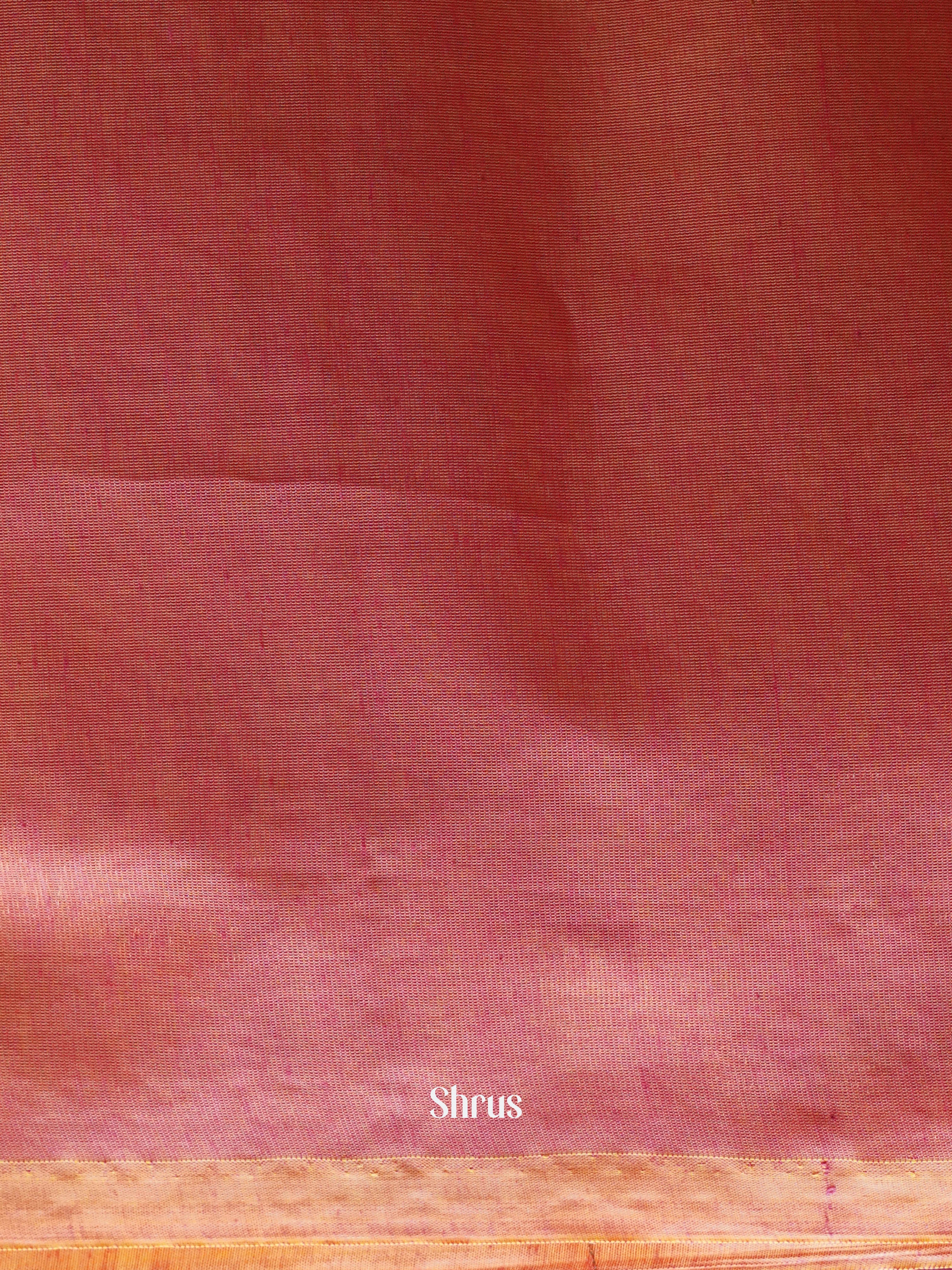 Green & Pink - Semi Silkcotton Saree - Shop on ShrusEternity.com