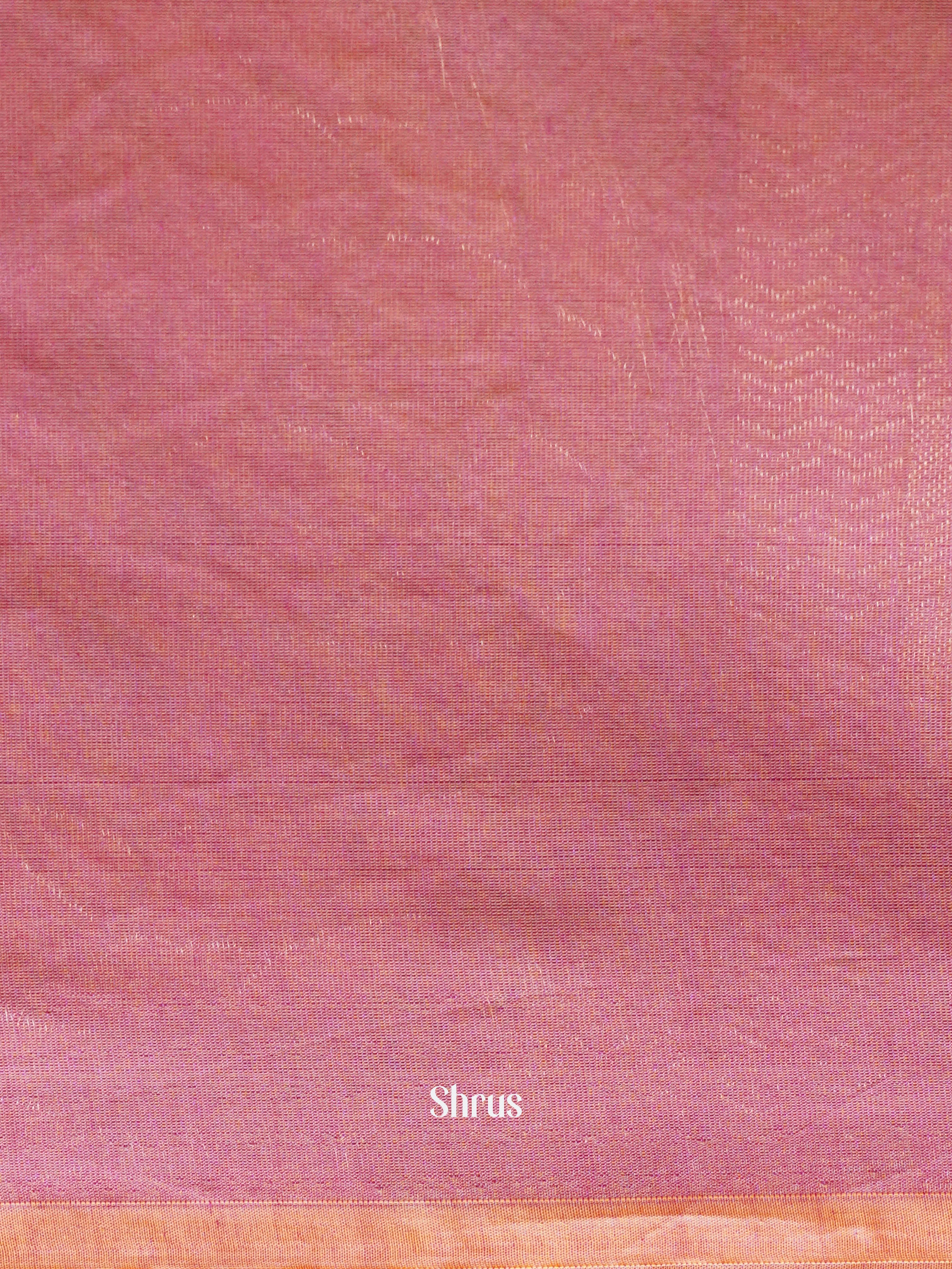 Greenish Blue & Pink - Semi Silkcotton Saree - Shop on ShrusEternity.com