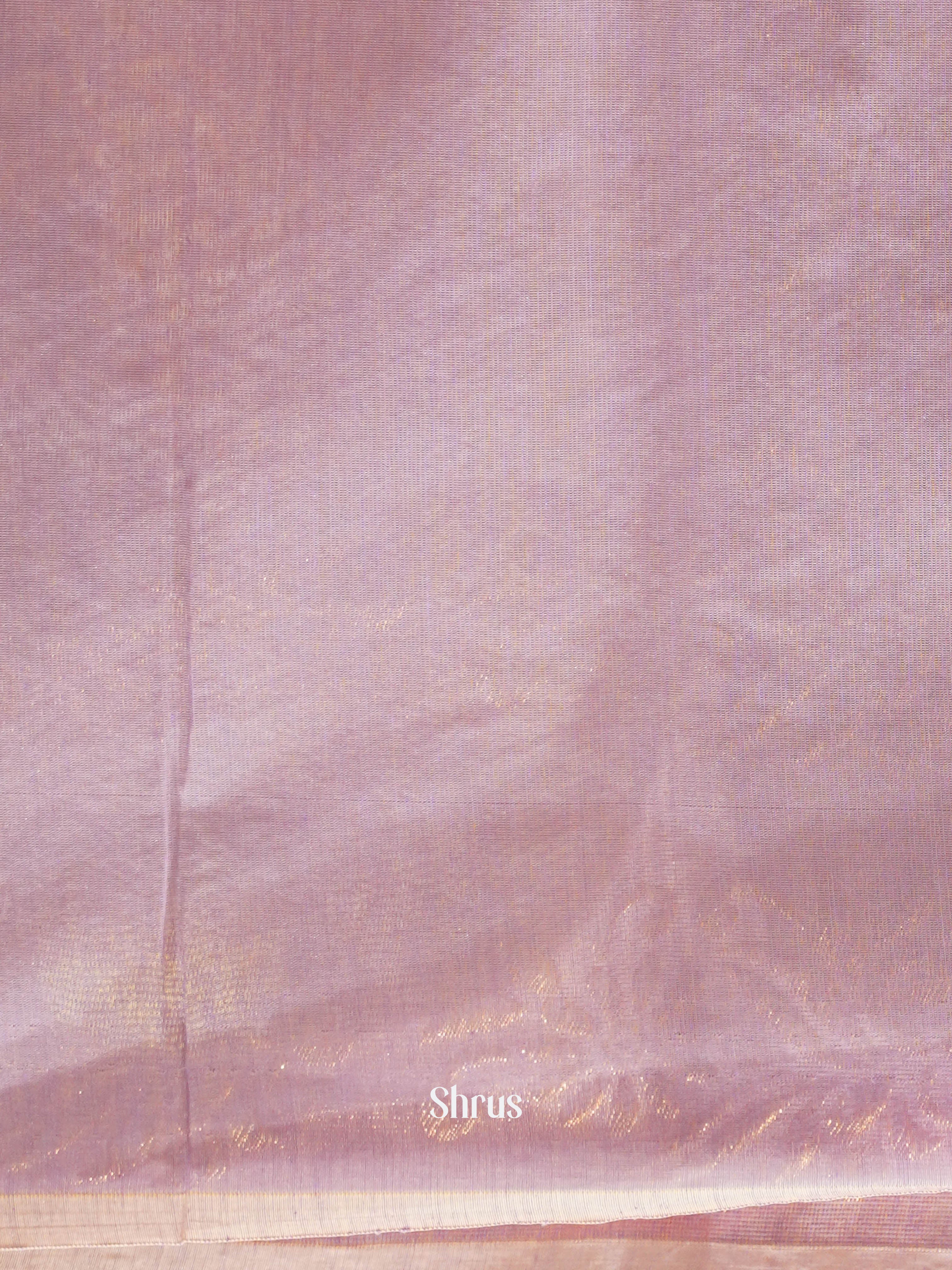 Mustard & Mild Lavender - Semi Silkcotton saree - Shop on ShrusEternity.com
